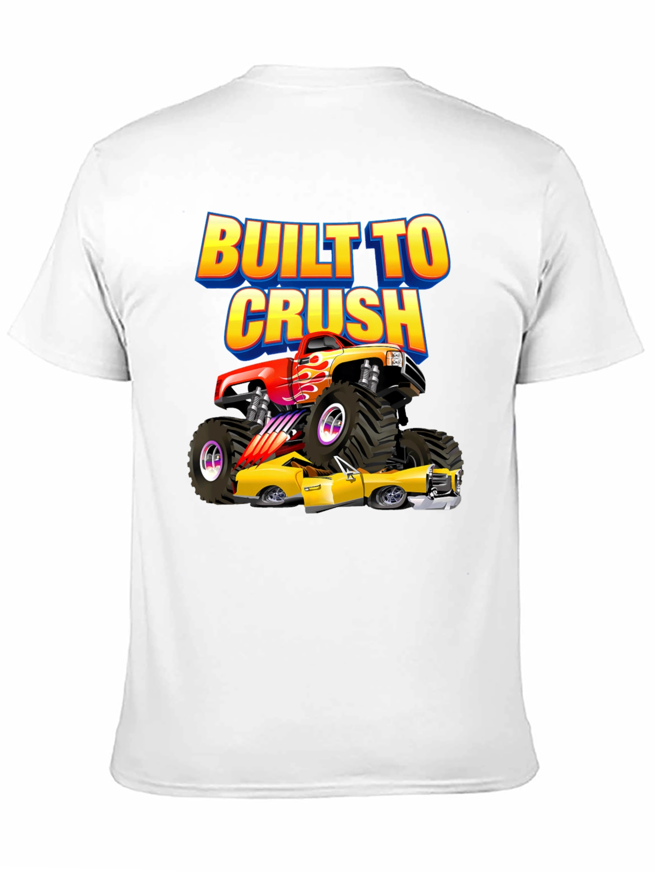Built to Crush Monster Truck T-Shirt
