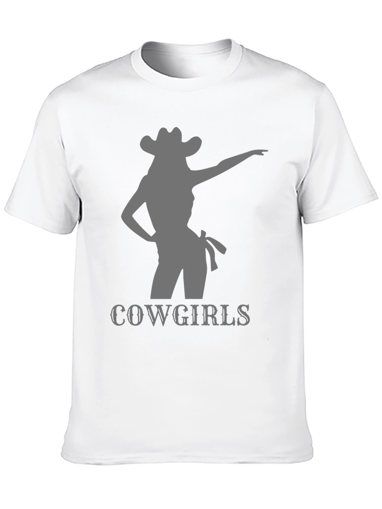 Cowgirls Graphic Tee - Western Style Black T-Shirt
