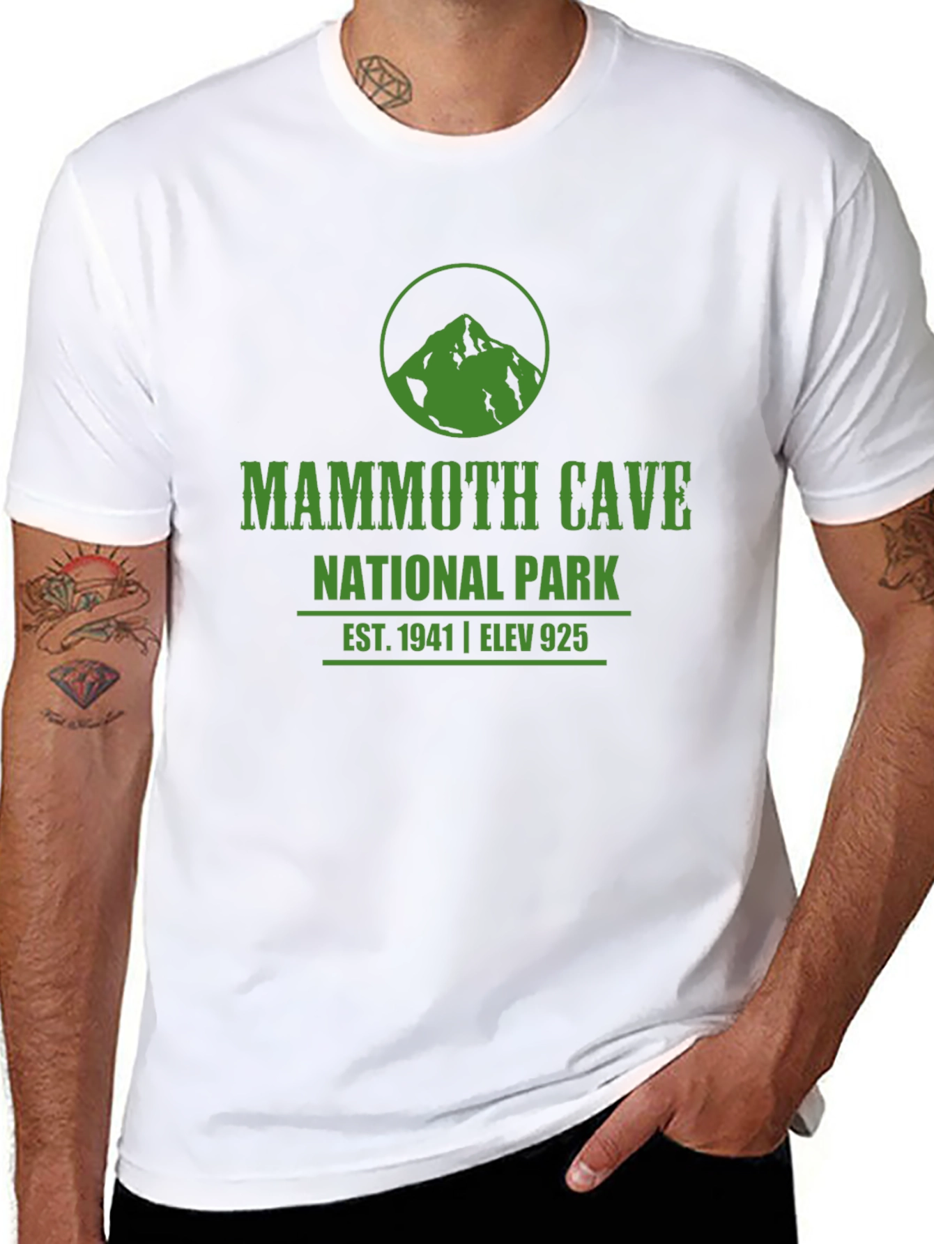 Mammoth Cave National Park Black T-Shirt