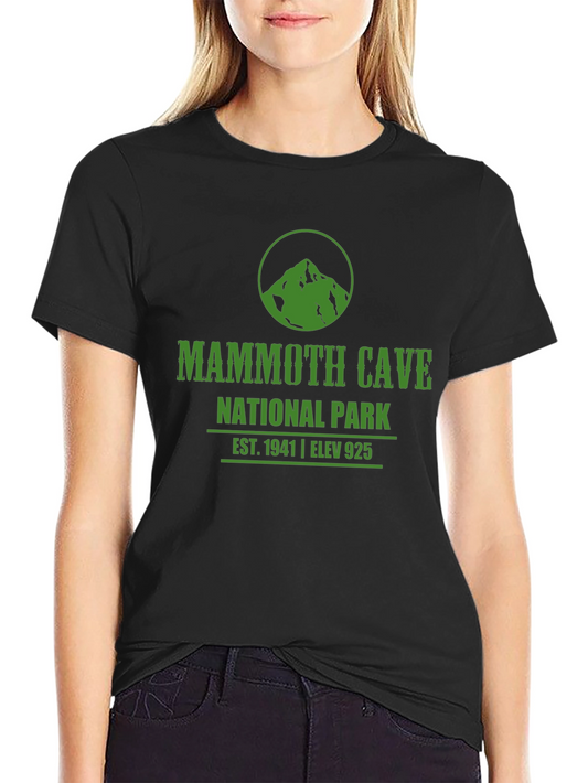 Mammoth Cave National Park Black T-Shirt
