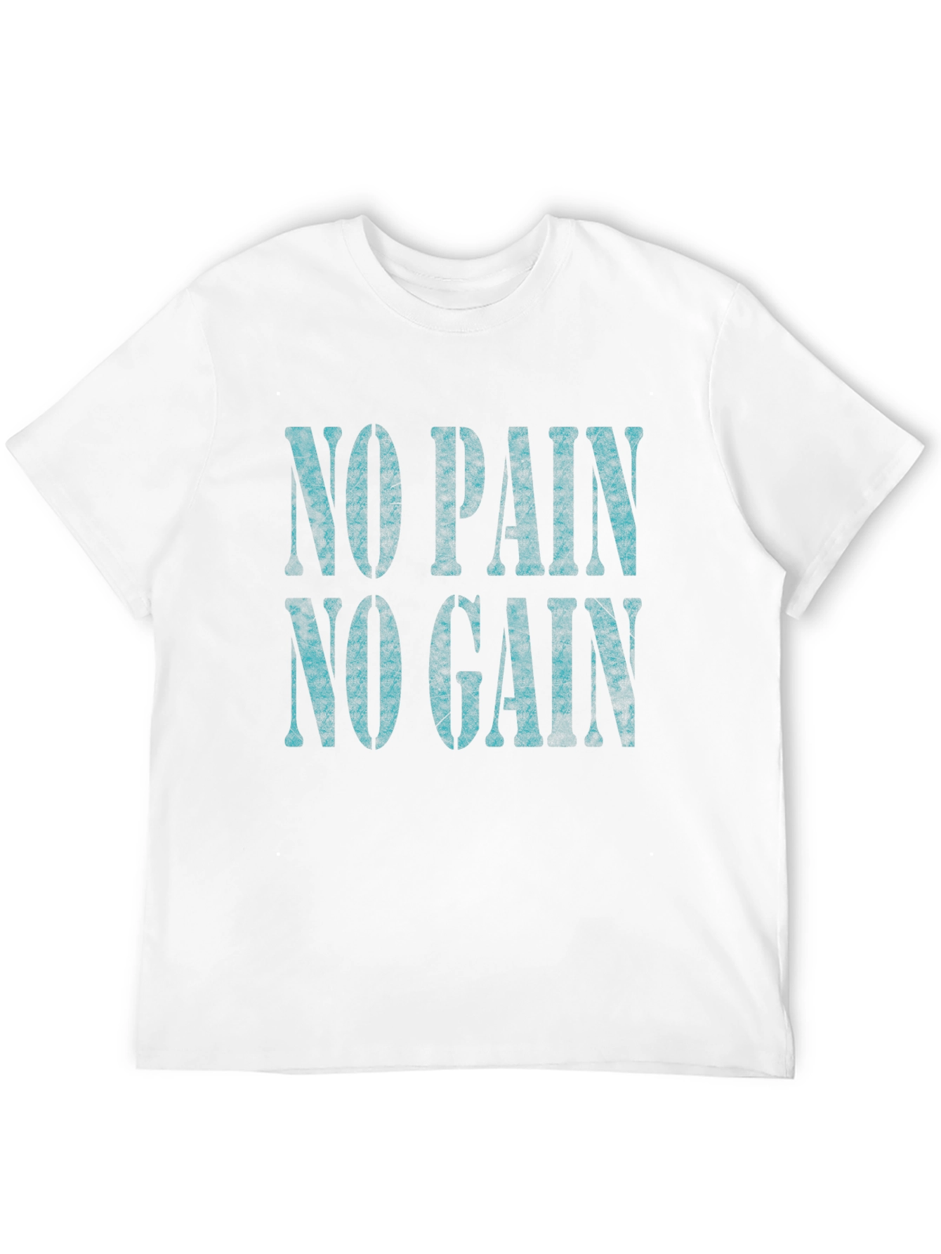 No Pain No Gain Black Graphic Tee