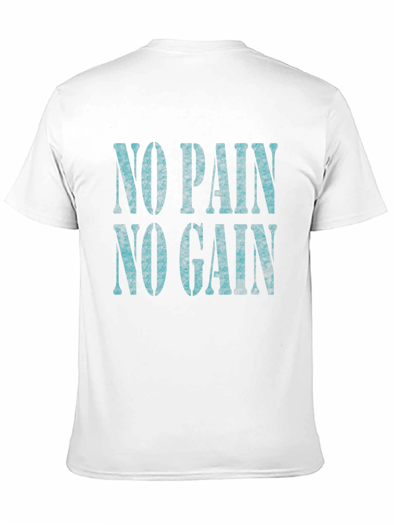 No Pain No Gain Black Graphic Tee