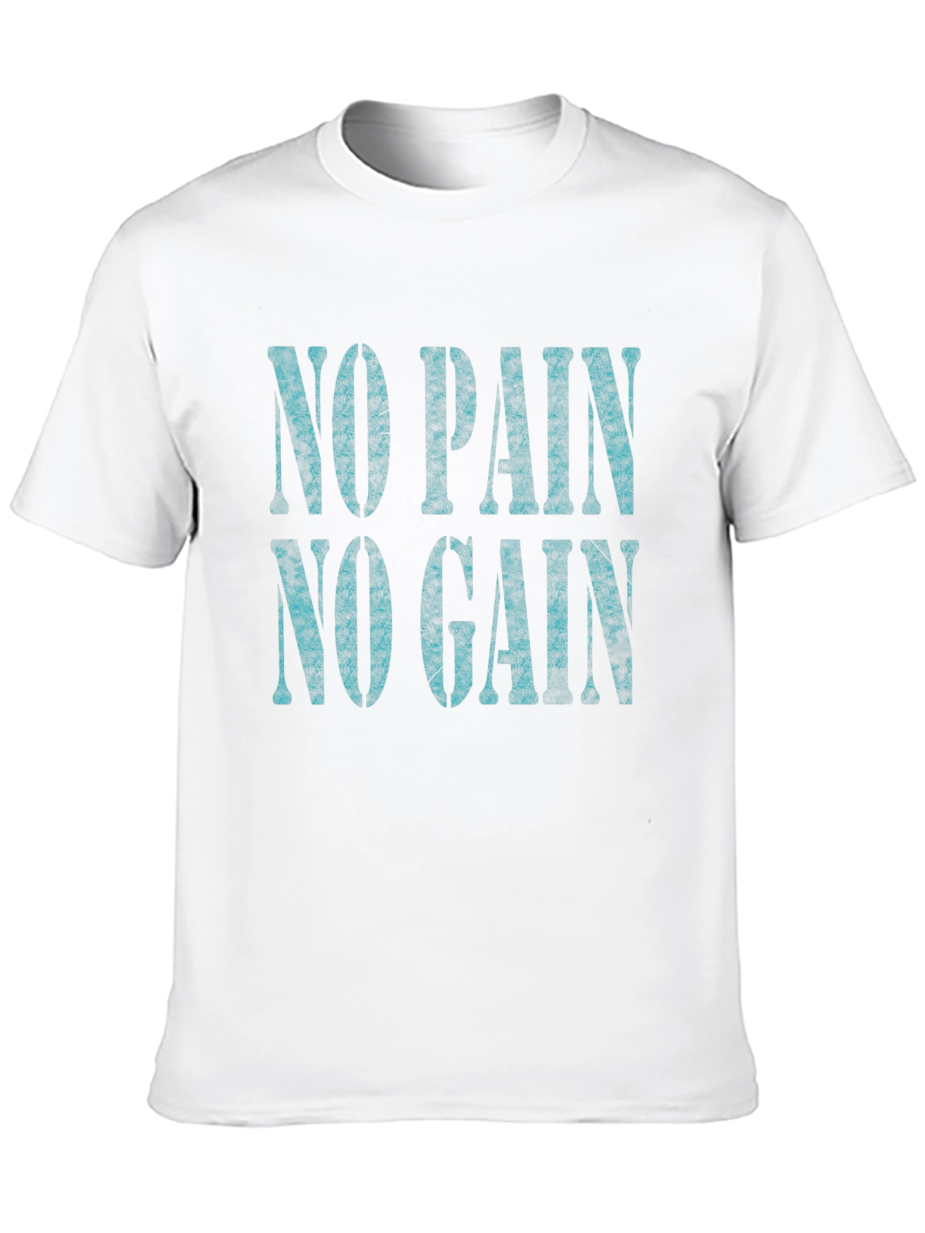 No Pain No Gain Black Graphic Tee