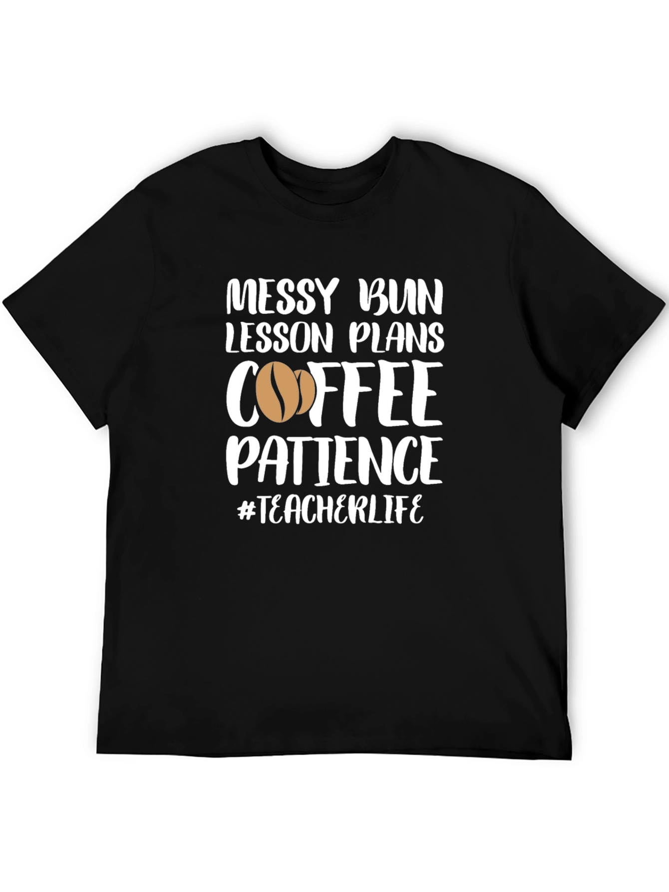 Messy Bun Teacher Life T-Shirt