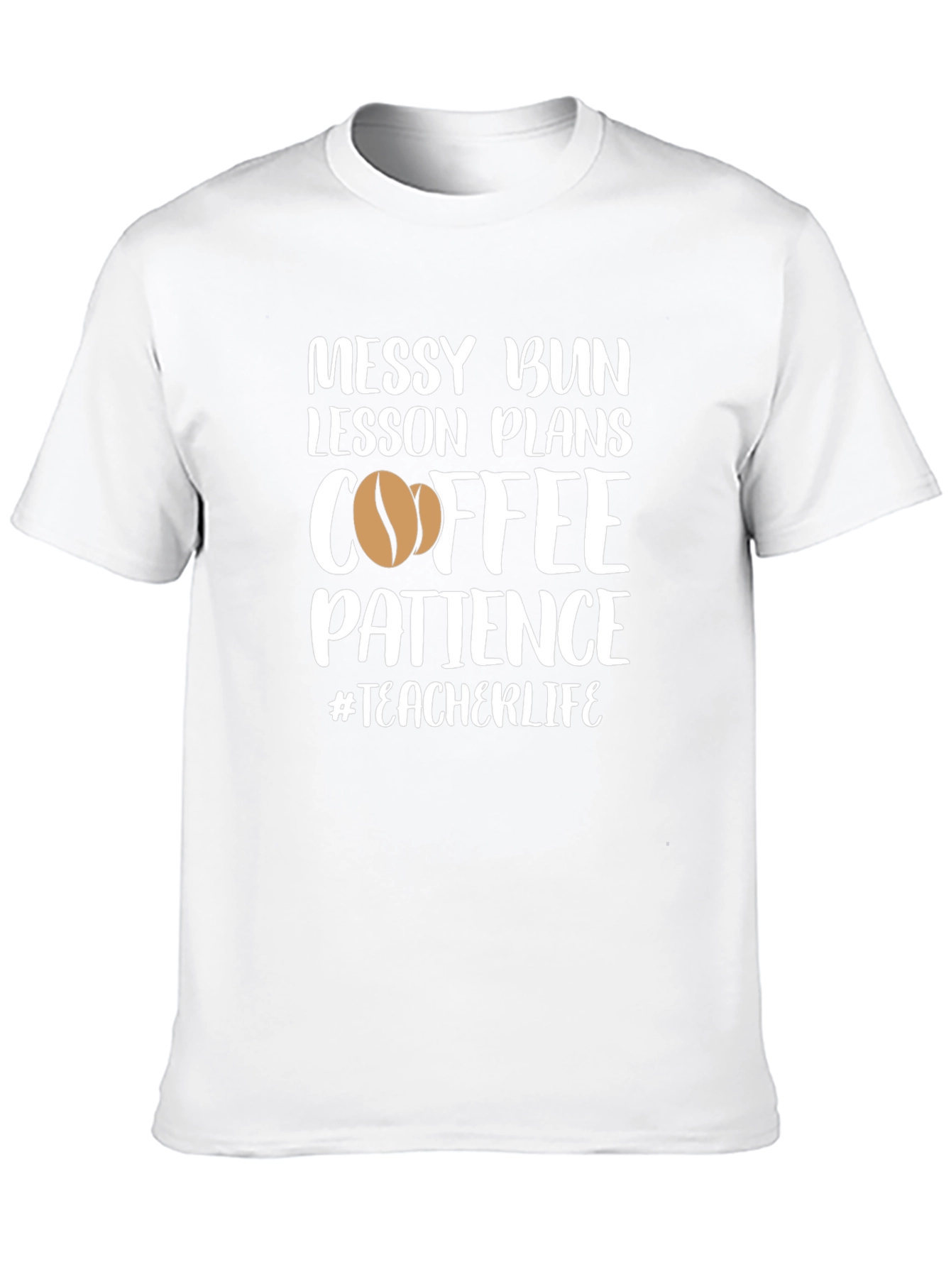 Messy Bun Teacher Life T-Shirt