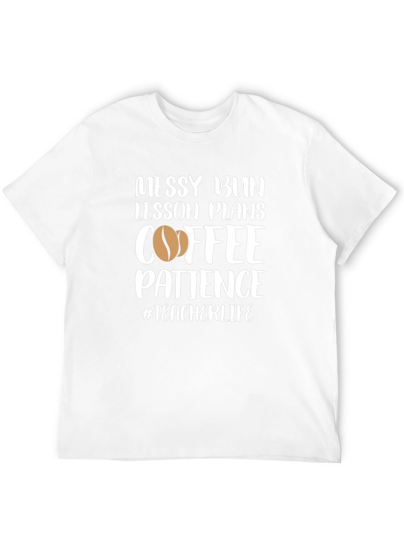 Messy Bun Teacher Life T-Shirt