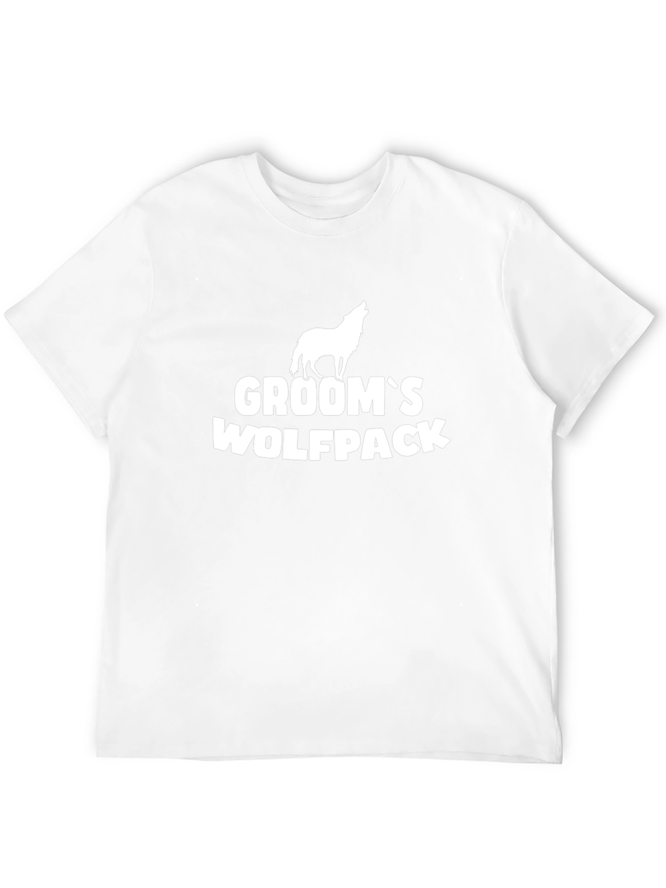 Grooms Wolfpack Black T-Shirt