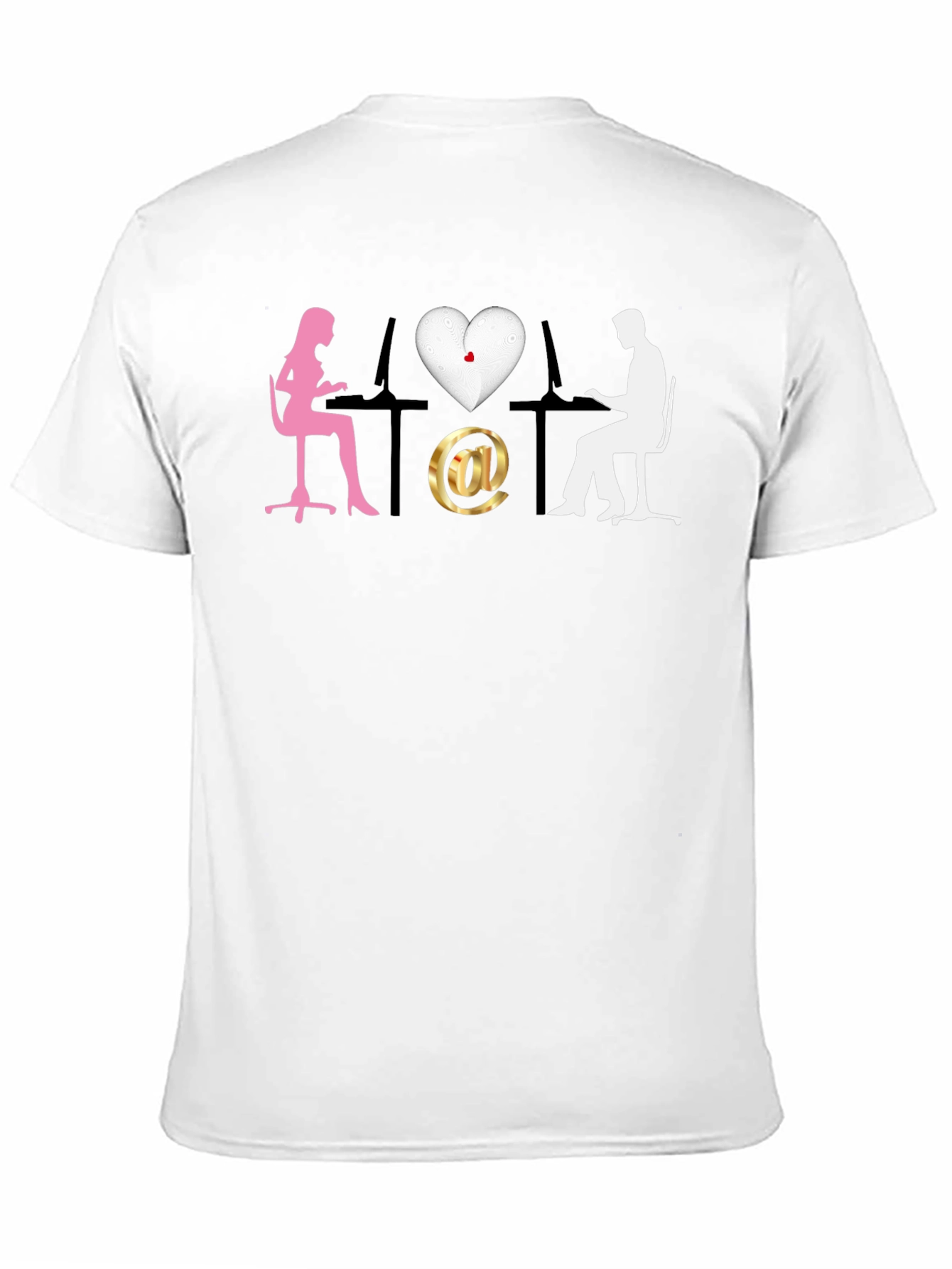 Online Dating Graphic Tee - Unisex Black T-Shirt