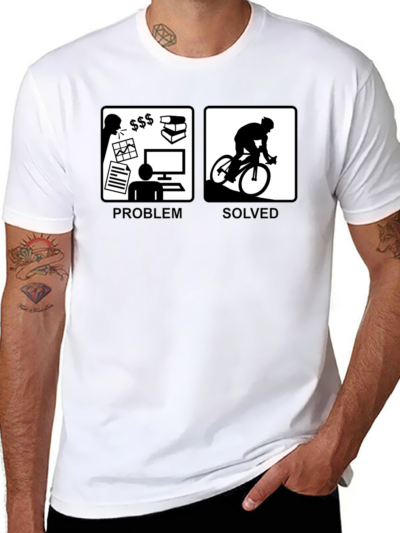 Problem Solved Cycling T-Shirt