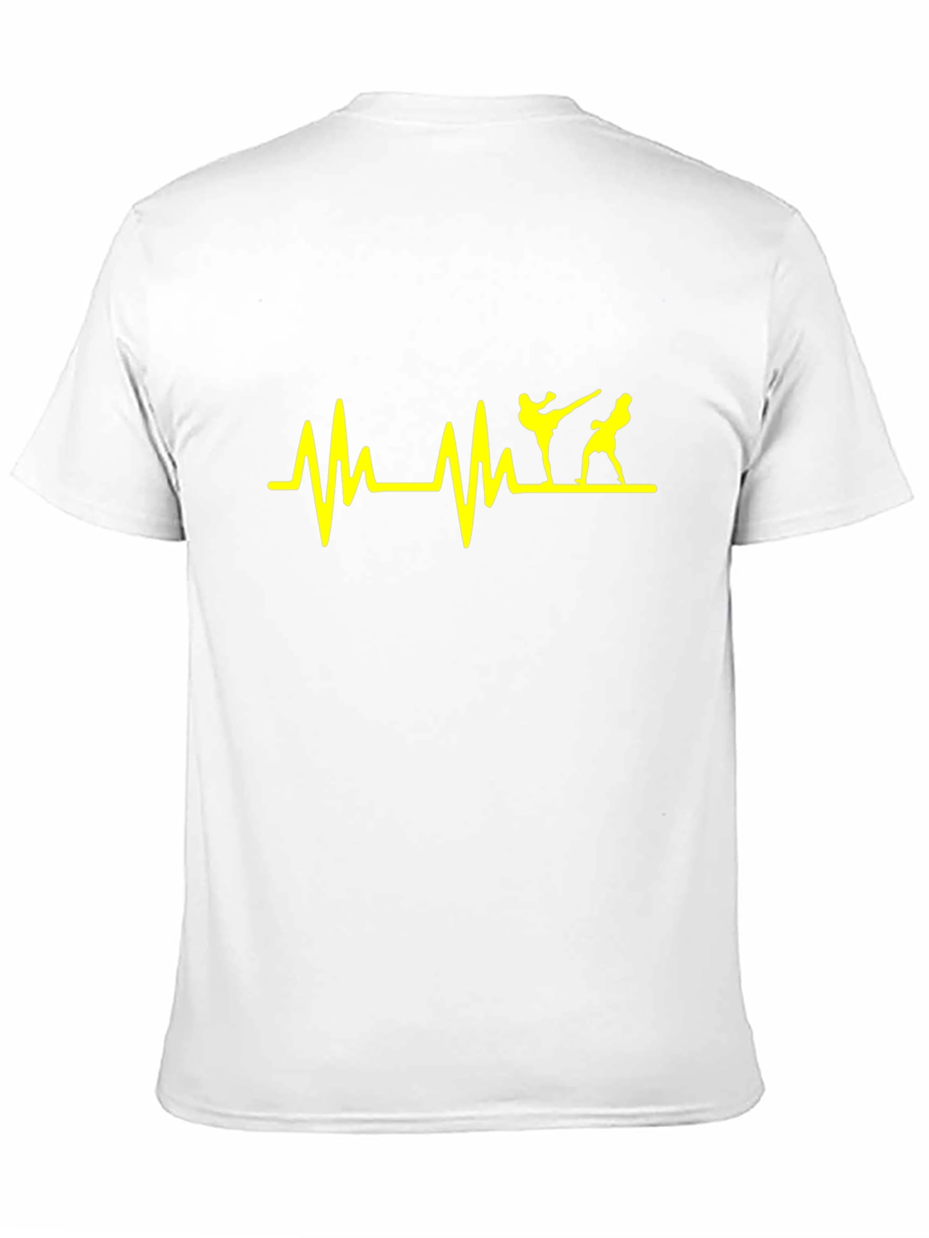 Martial Arts Heartbeat T-Shirt - Black