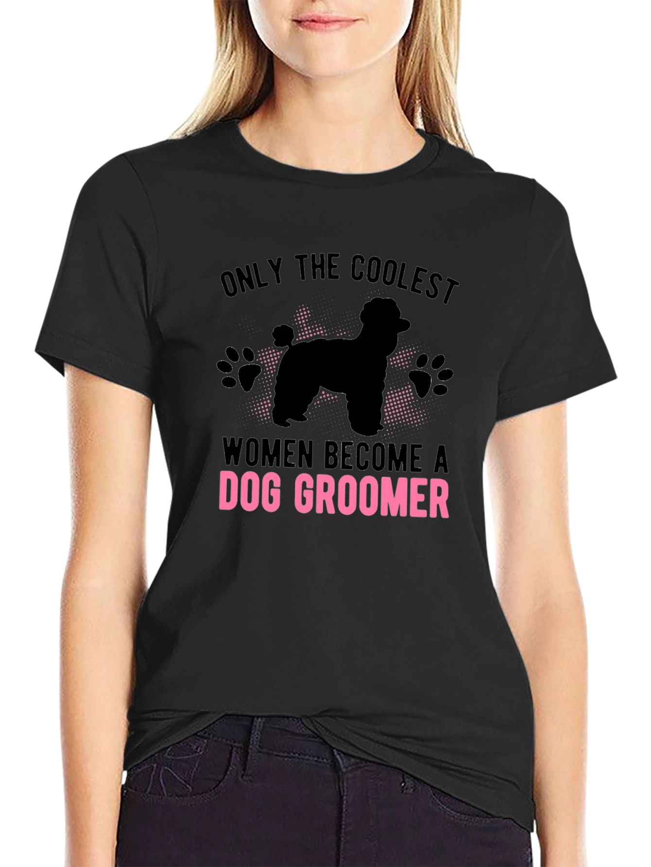 Coolest Dog Groomer Graphic Tee