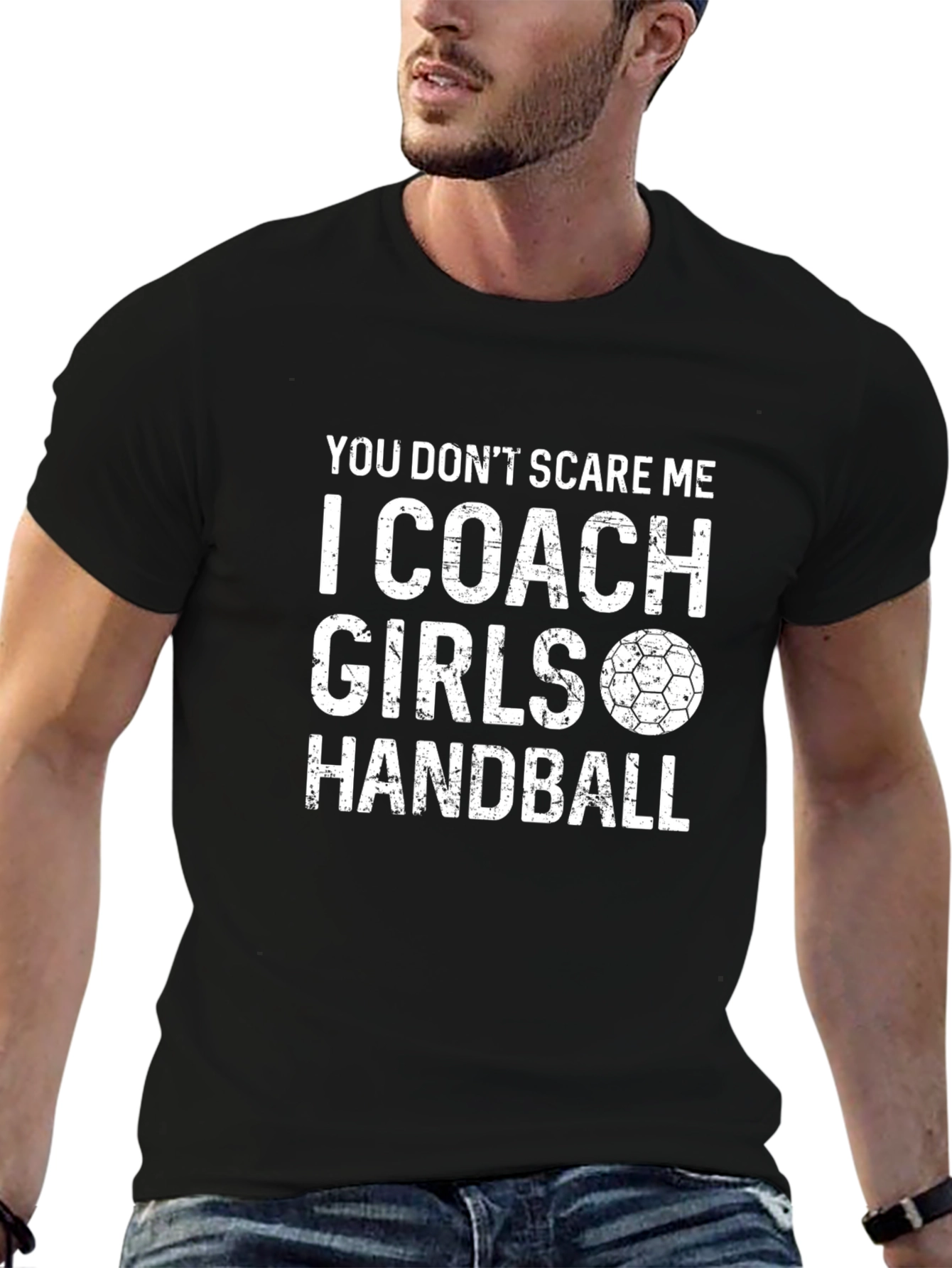 Girls Handball Coach T-Shirt - Funny Sports Tee