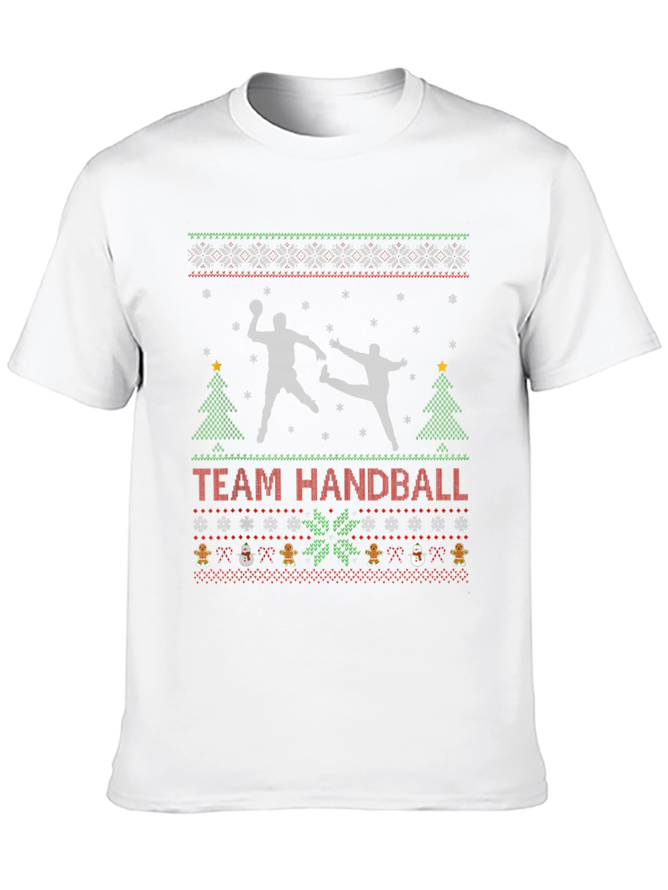 Ugly Christmas Team Handball T-Shirt