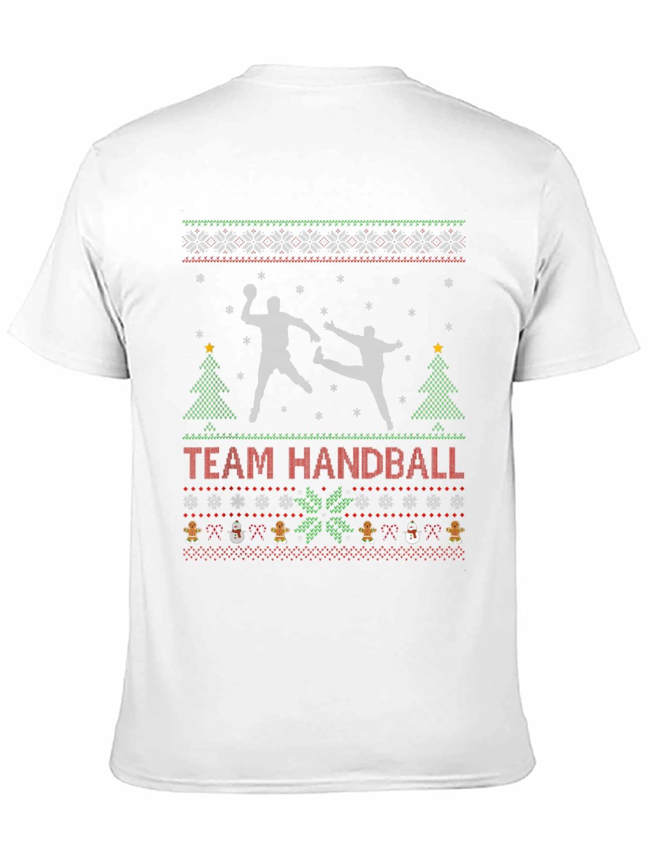 Ugly Christmas Team Handball T-Shirt