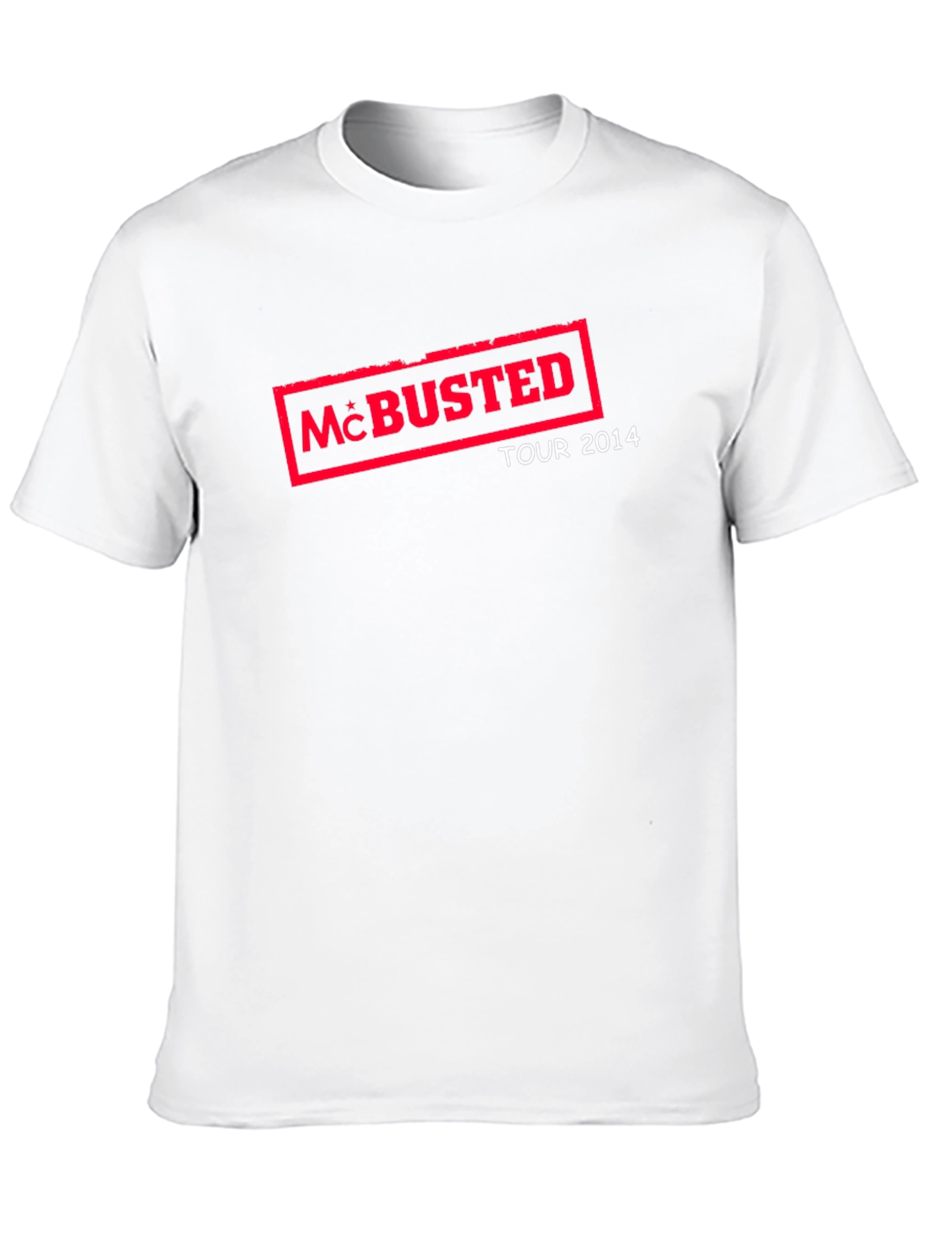 McBusted Tour 2014 Black T-Shirt