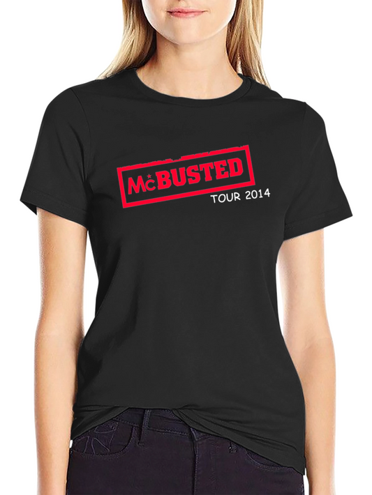 McBusted Tour 2014 Black T-Shirt