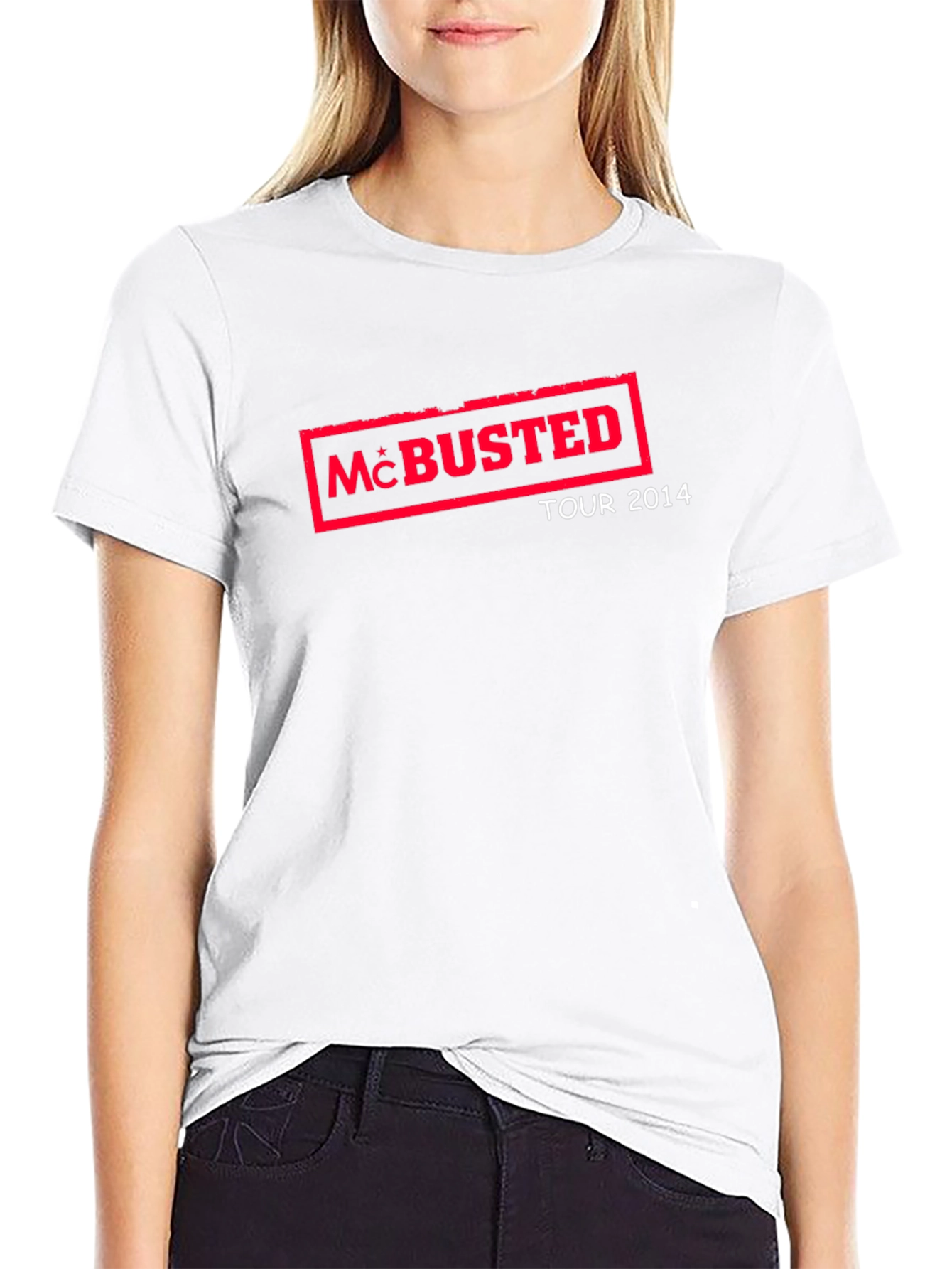 McBusted Tour 2014 Black T-Shirt