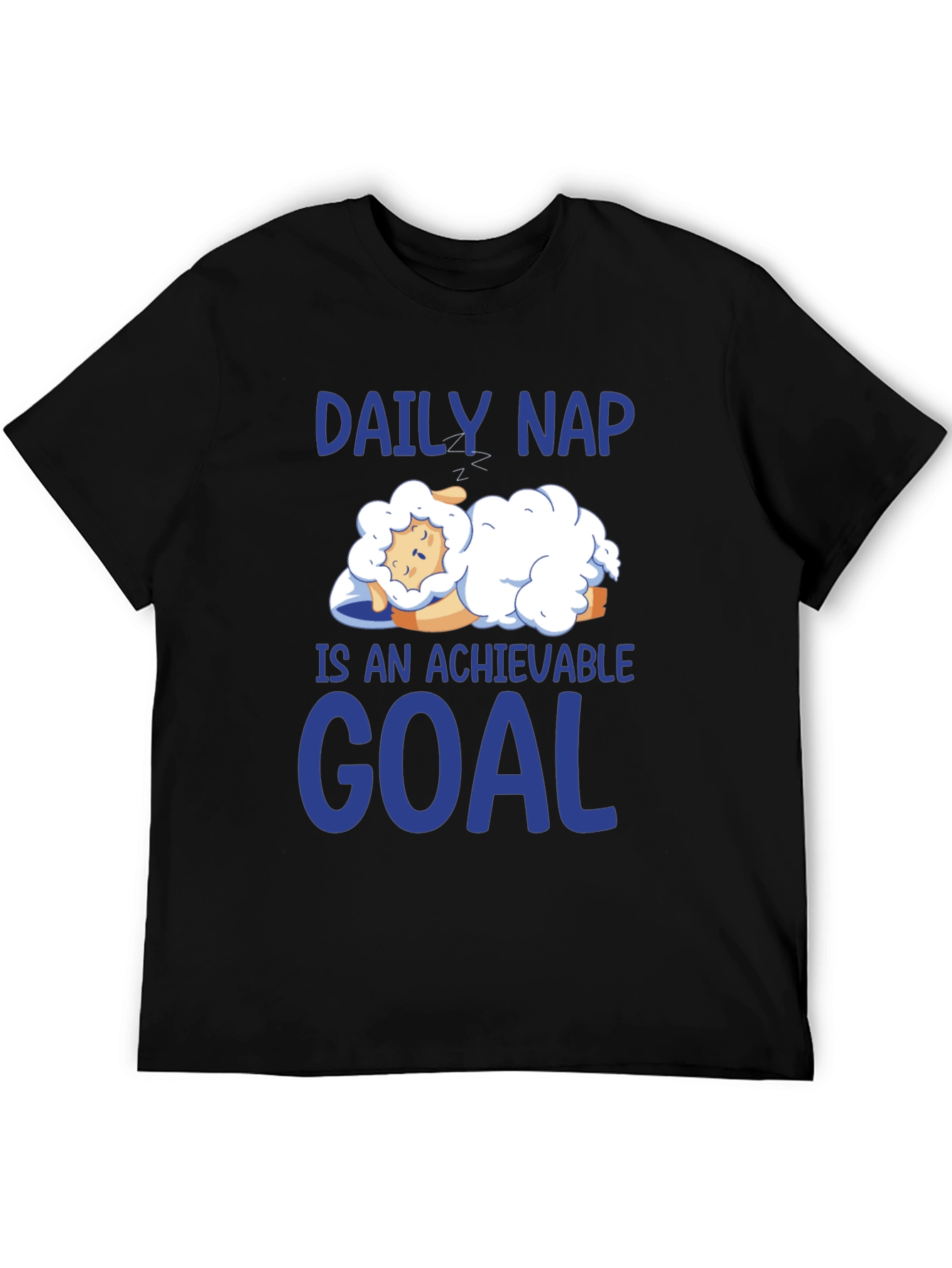 Daily Nap Achievable Goal Sheep T-Shirt