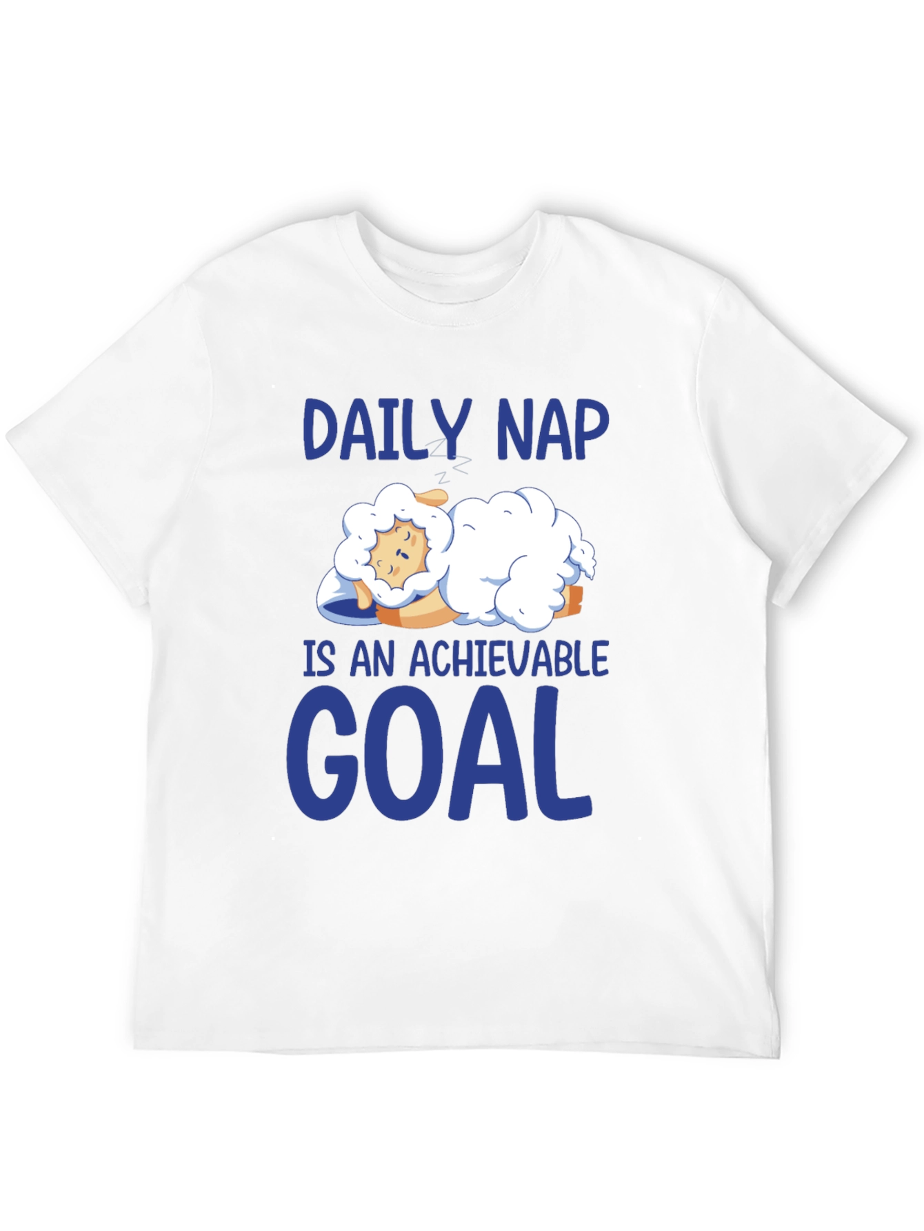 Daily Nap Achievable Goal Sheep T-Shirt