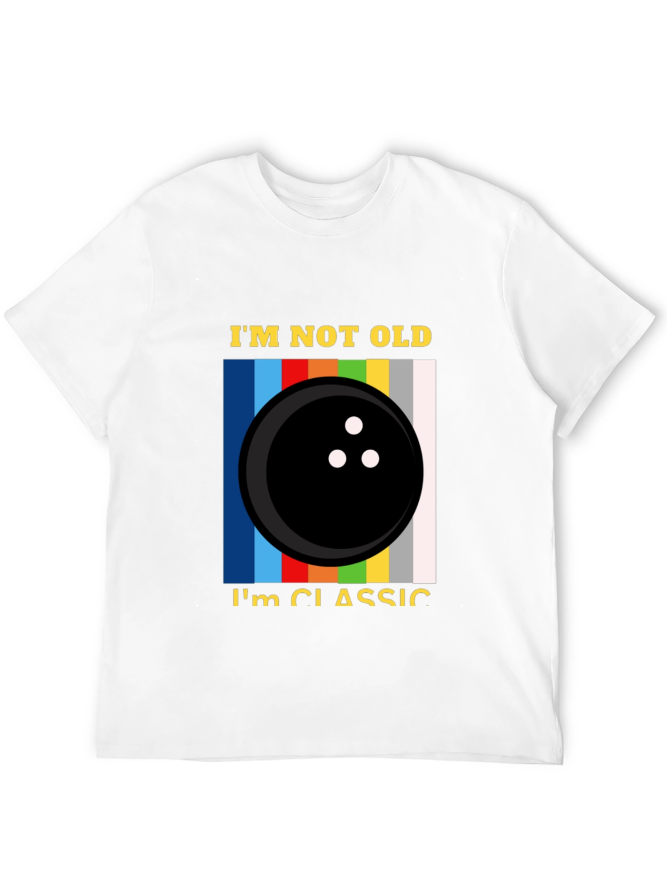 Im Not Old Im Classic Bowling Graphic Tee