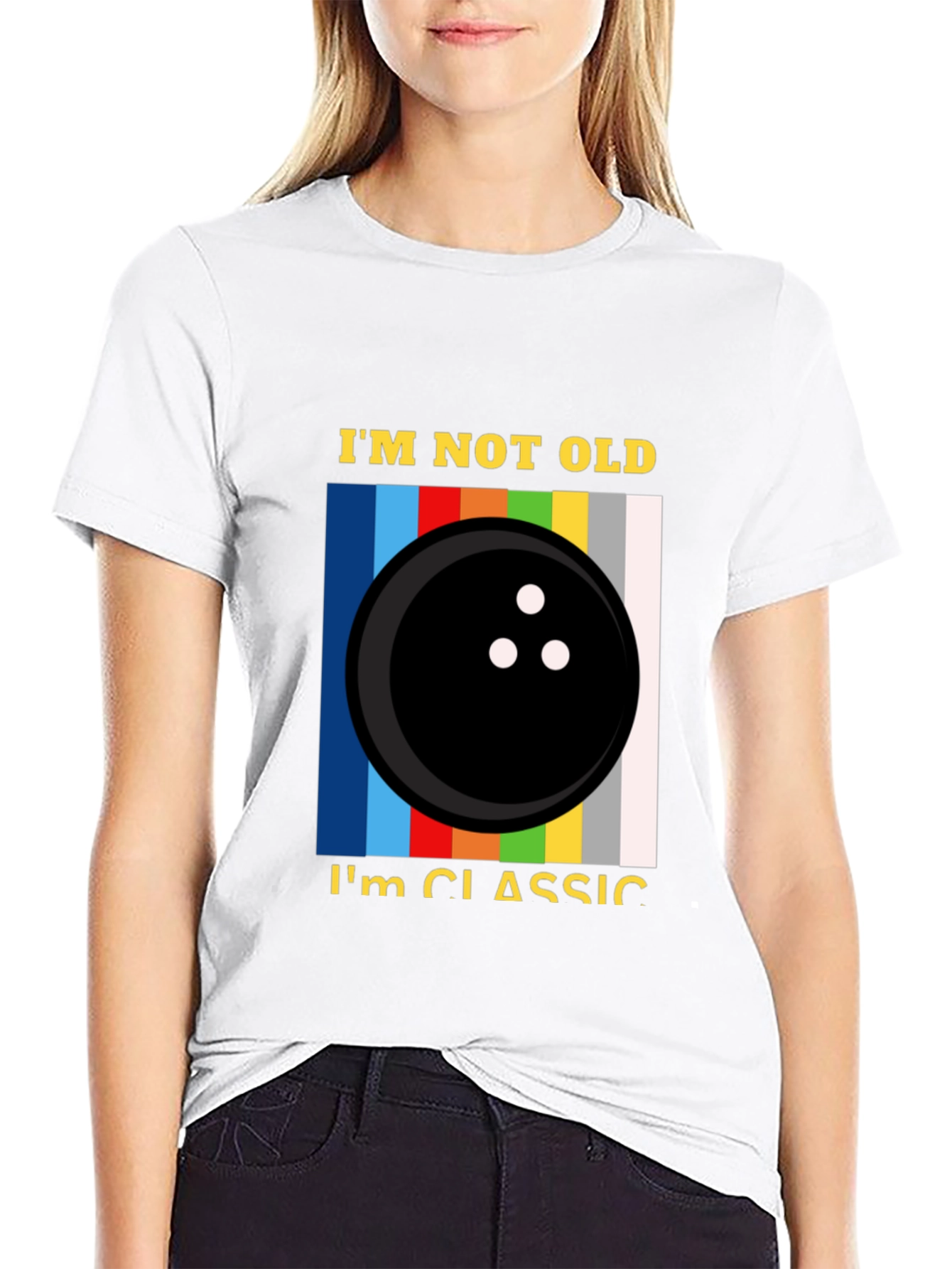 Im Not Old Im Classic Bowling Graphic Tee