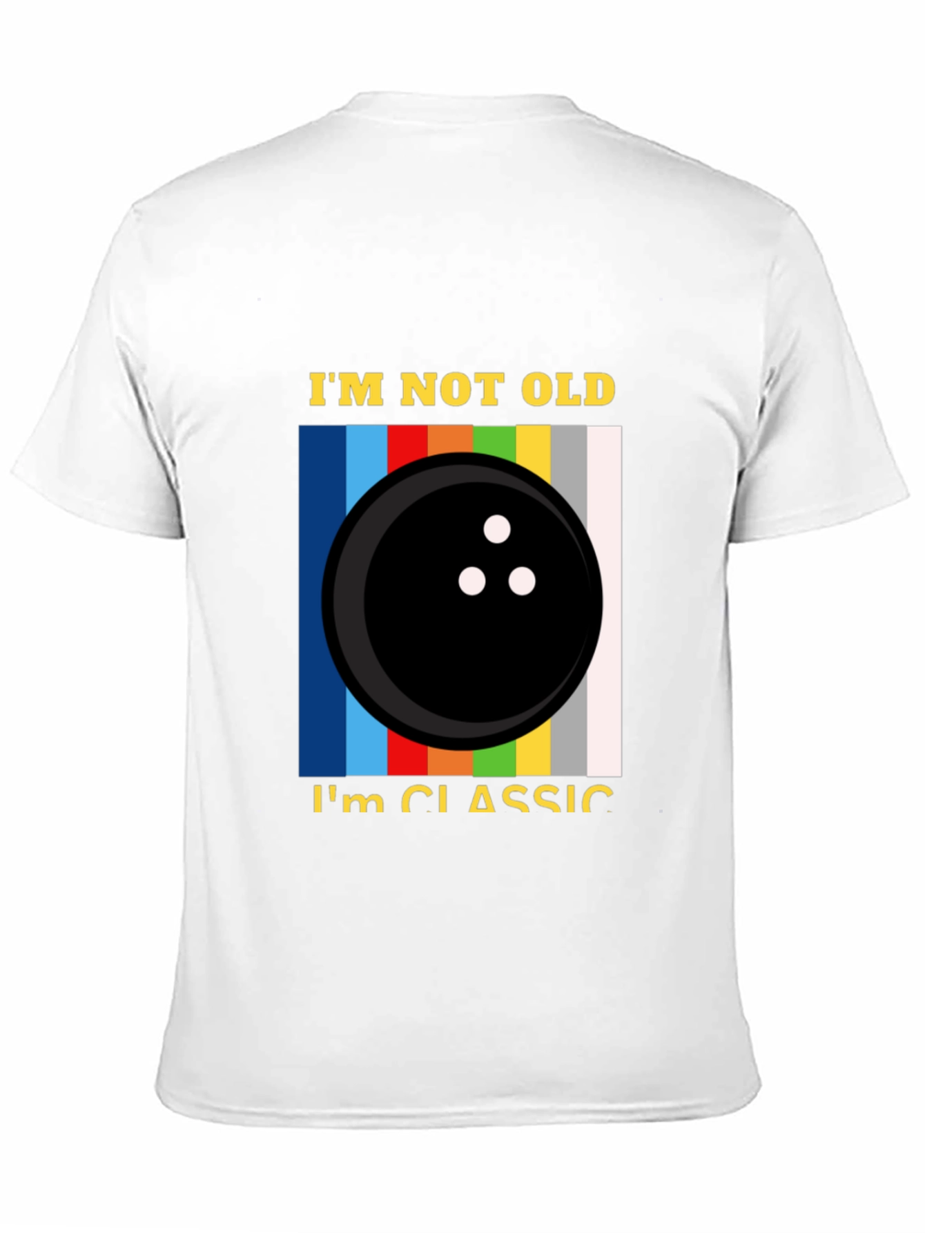 Im Not Old Im Classic Bowling Graphic Tee