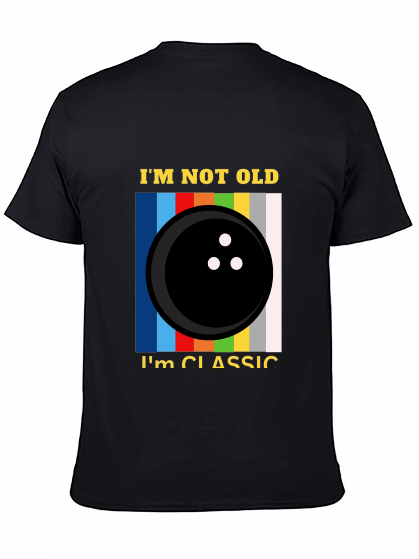 Im Not Old Im Classic Bowling Graphic Tee