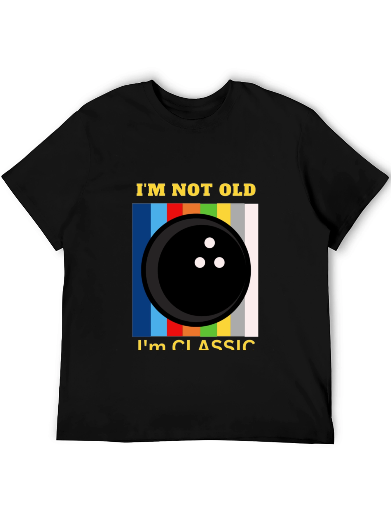 Im Not Old Im Classic Bowling Graphic Tee