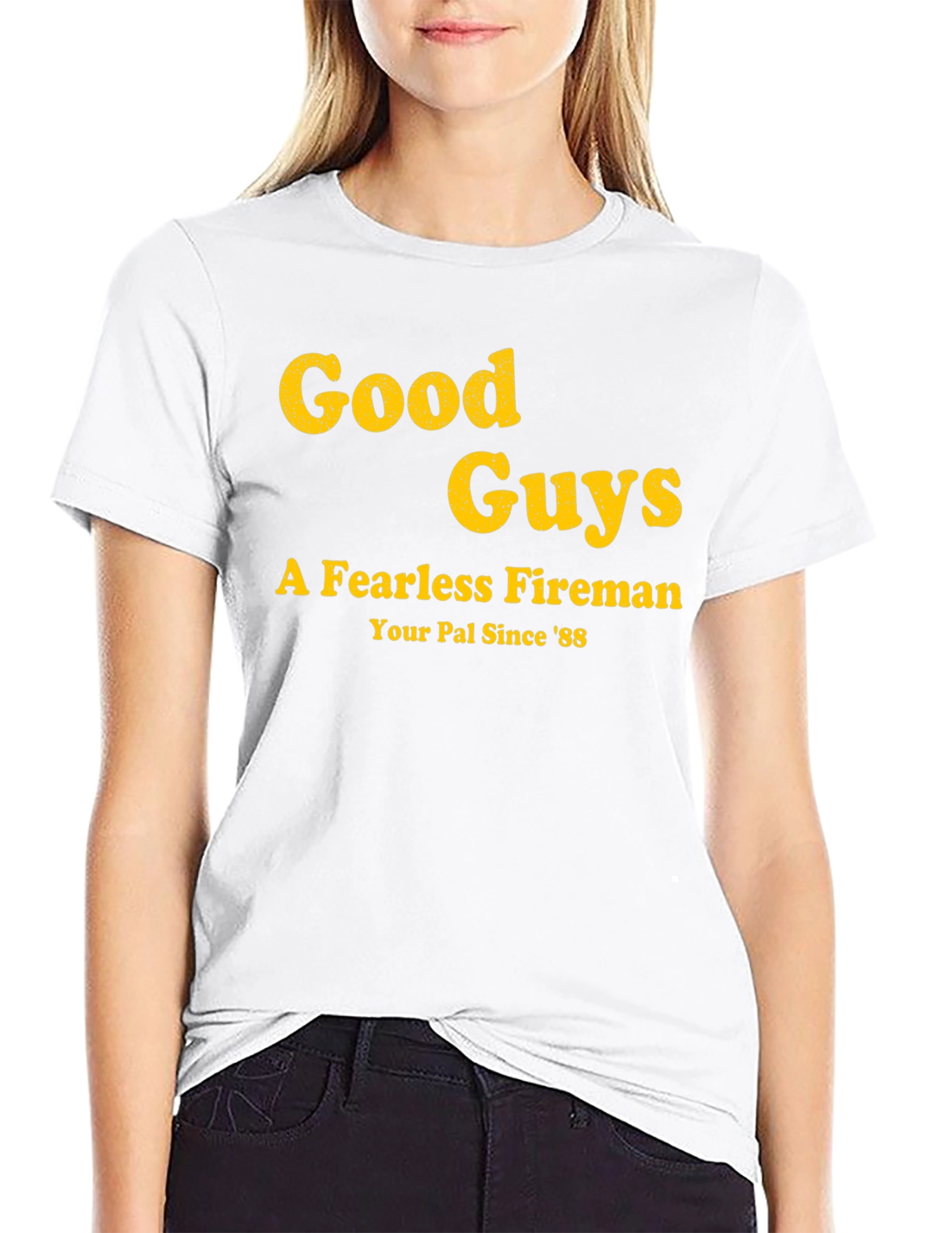 Good Guys Fireman T-Shirt - Your Pal Since 88