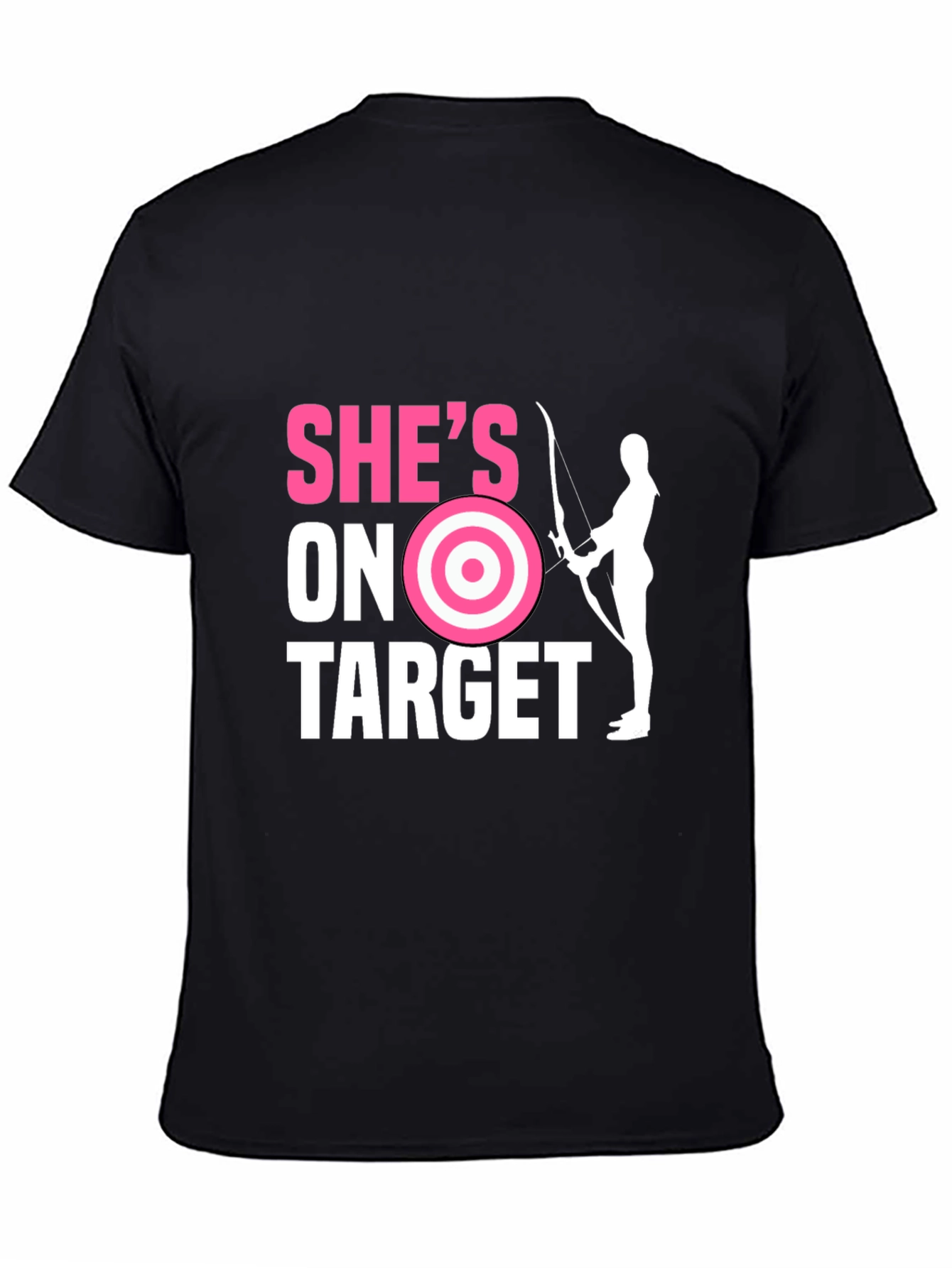 Shes On Target Archer Graphic Tee