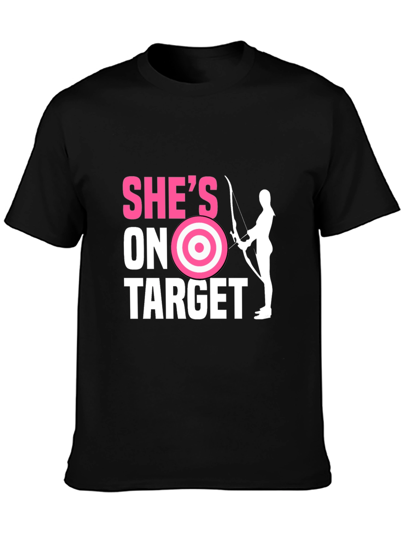 Shes On Target Archer Graphic Tee
