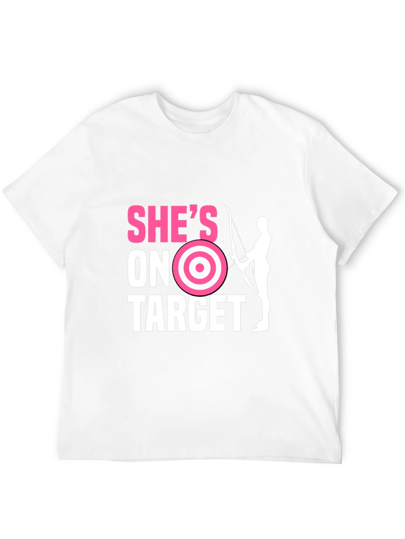 Shes On Target Archer Graphic Tee