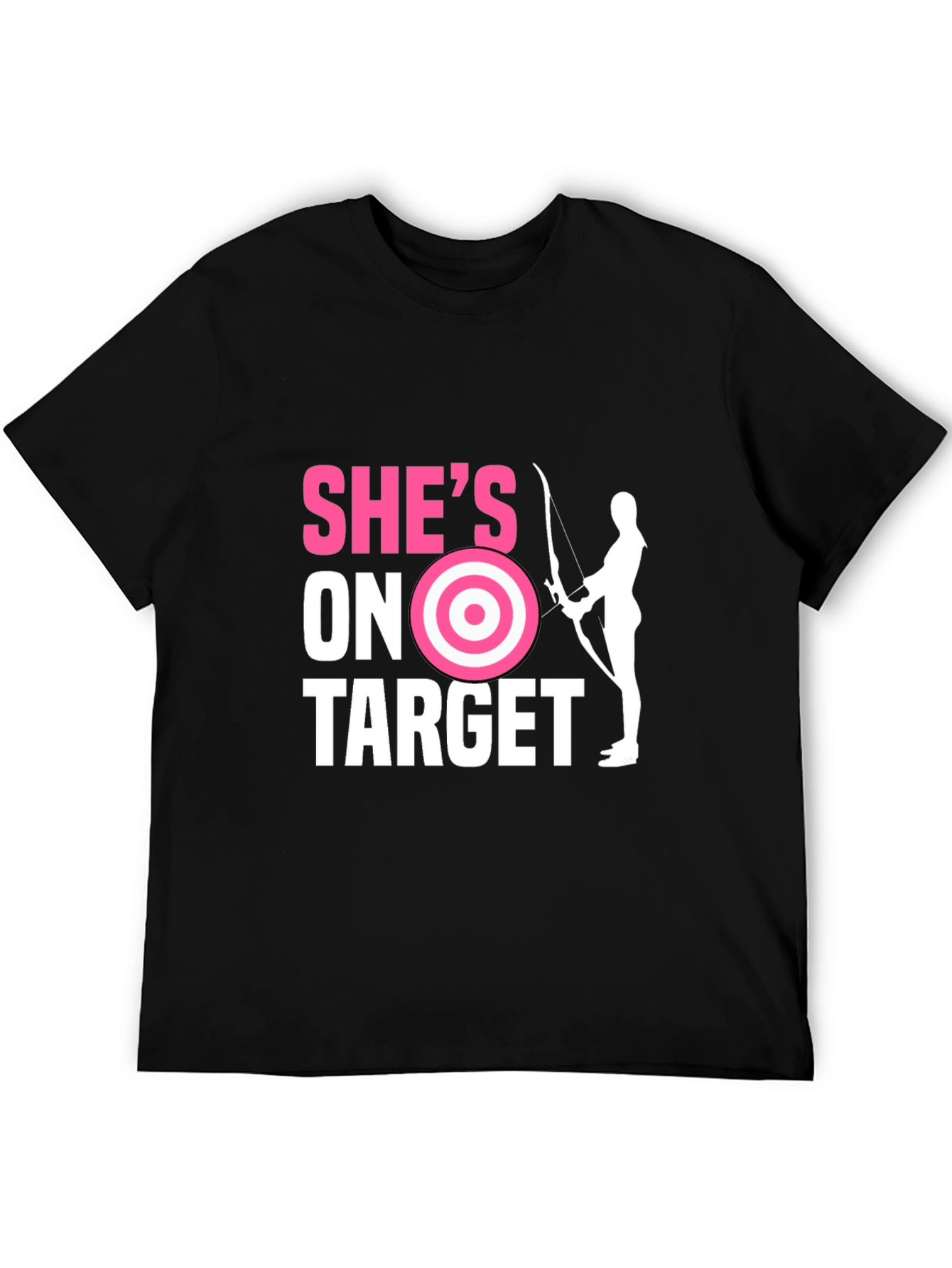Shes On Target Archer Graphic Tee