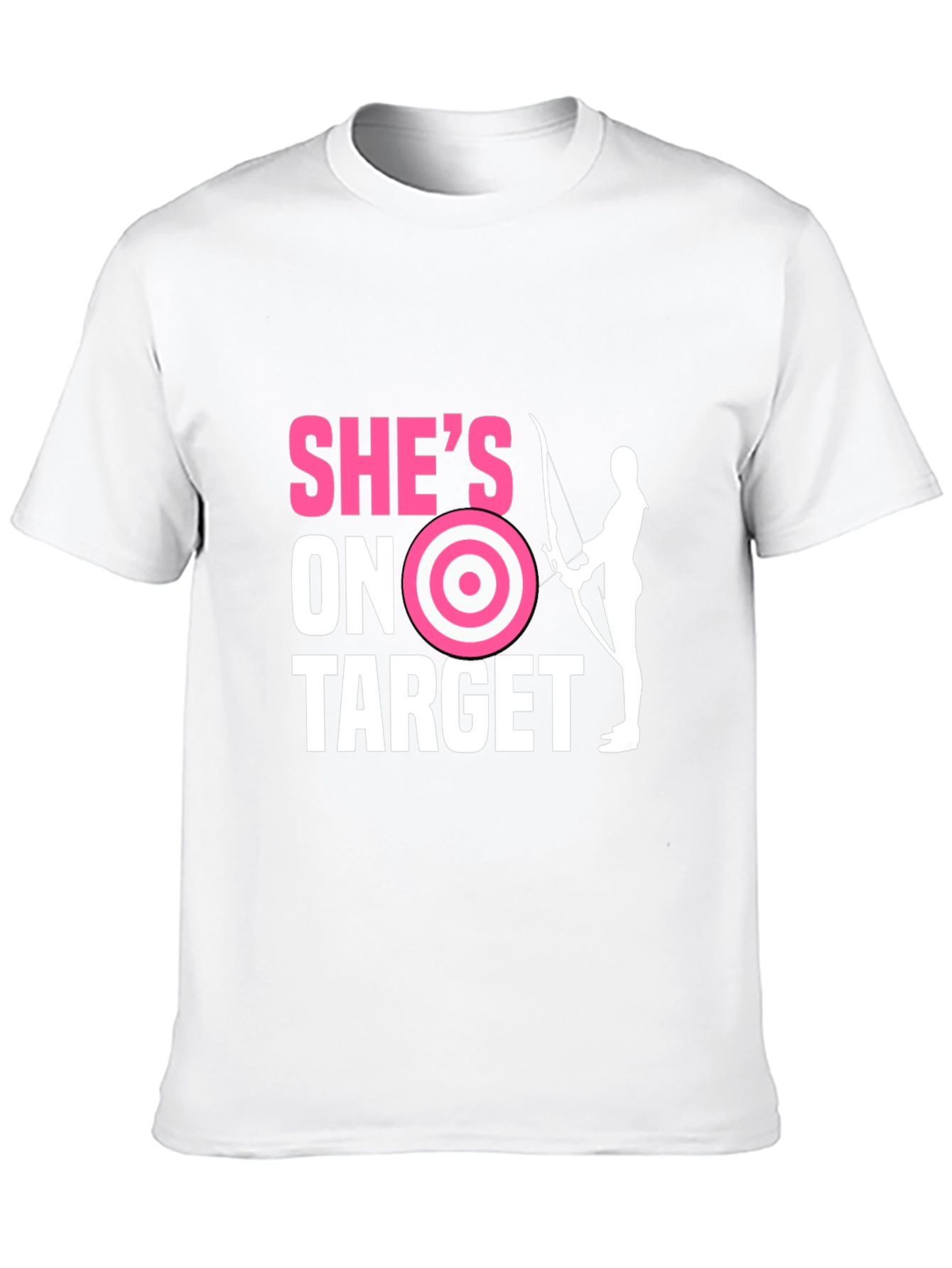 Shes On Target Archer Graphic Tee