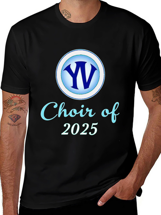 Choir of 2025 T-Shirt | Soft Black Cotton Tee
