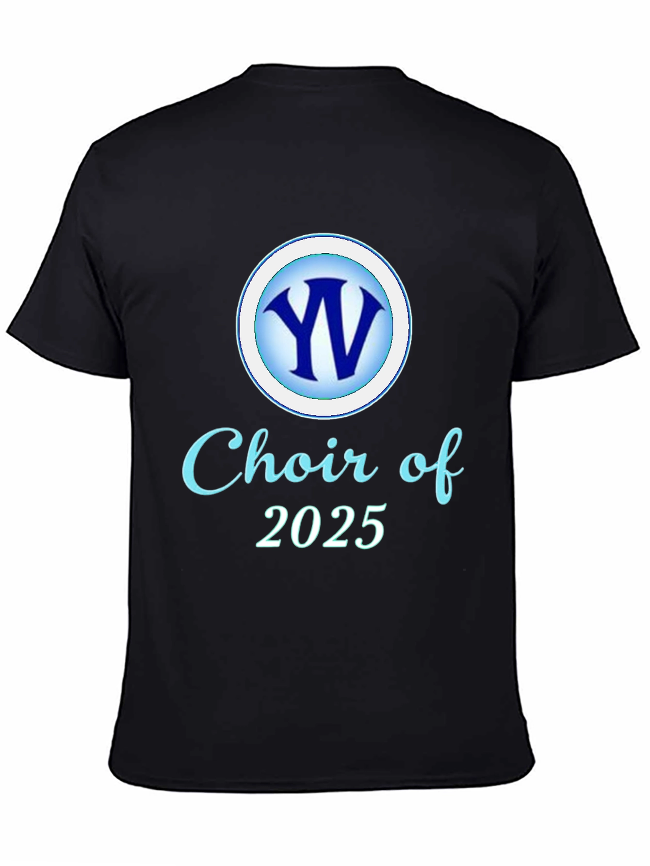 Choir of 2025 T-Shirt | Soft Black Cotton Tee