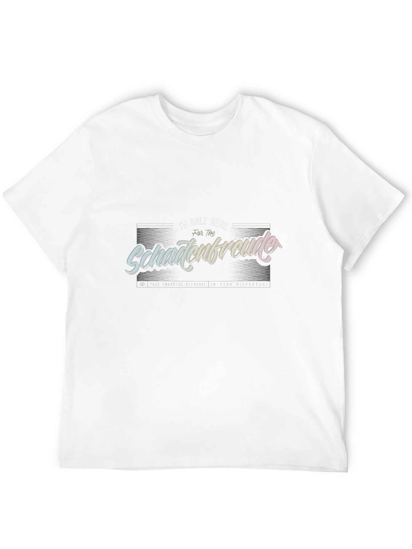 Schadenfreude Graphic T-Shirt - Unisex Casual Tee