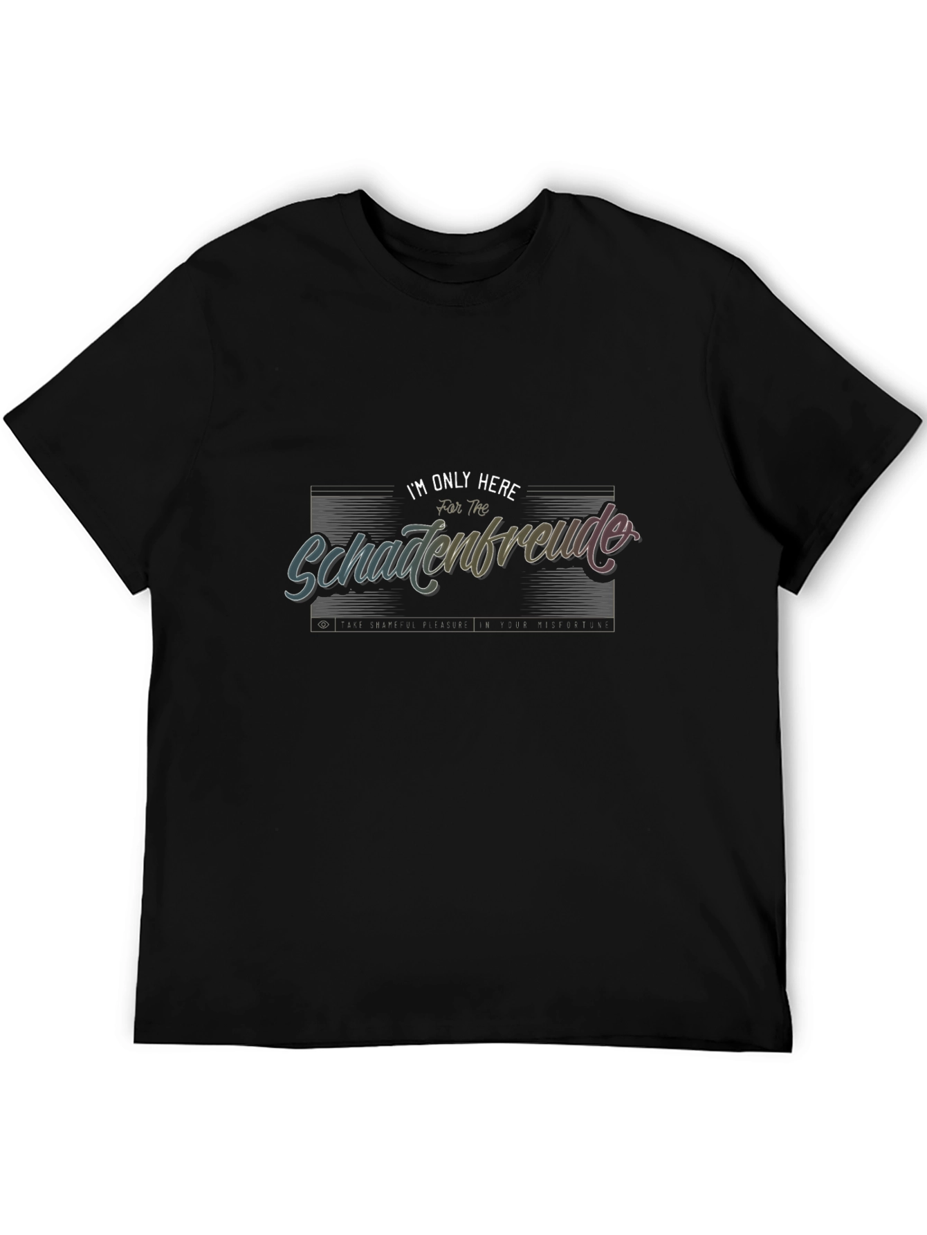 Schadenfreude Graphic T-Shirt - Unisex Casual Tee