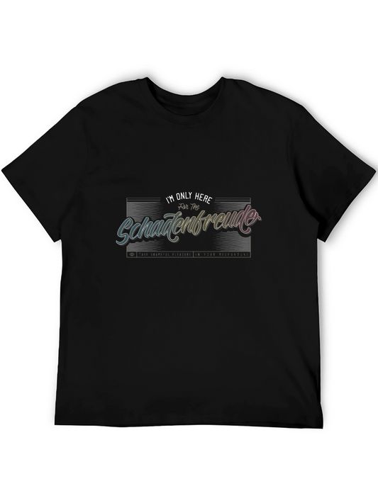 Schadenfreude Graphic T-Shirt - Unisex Casual Tee