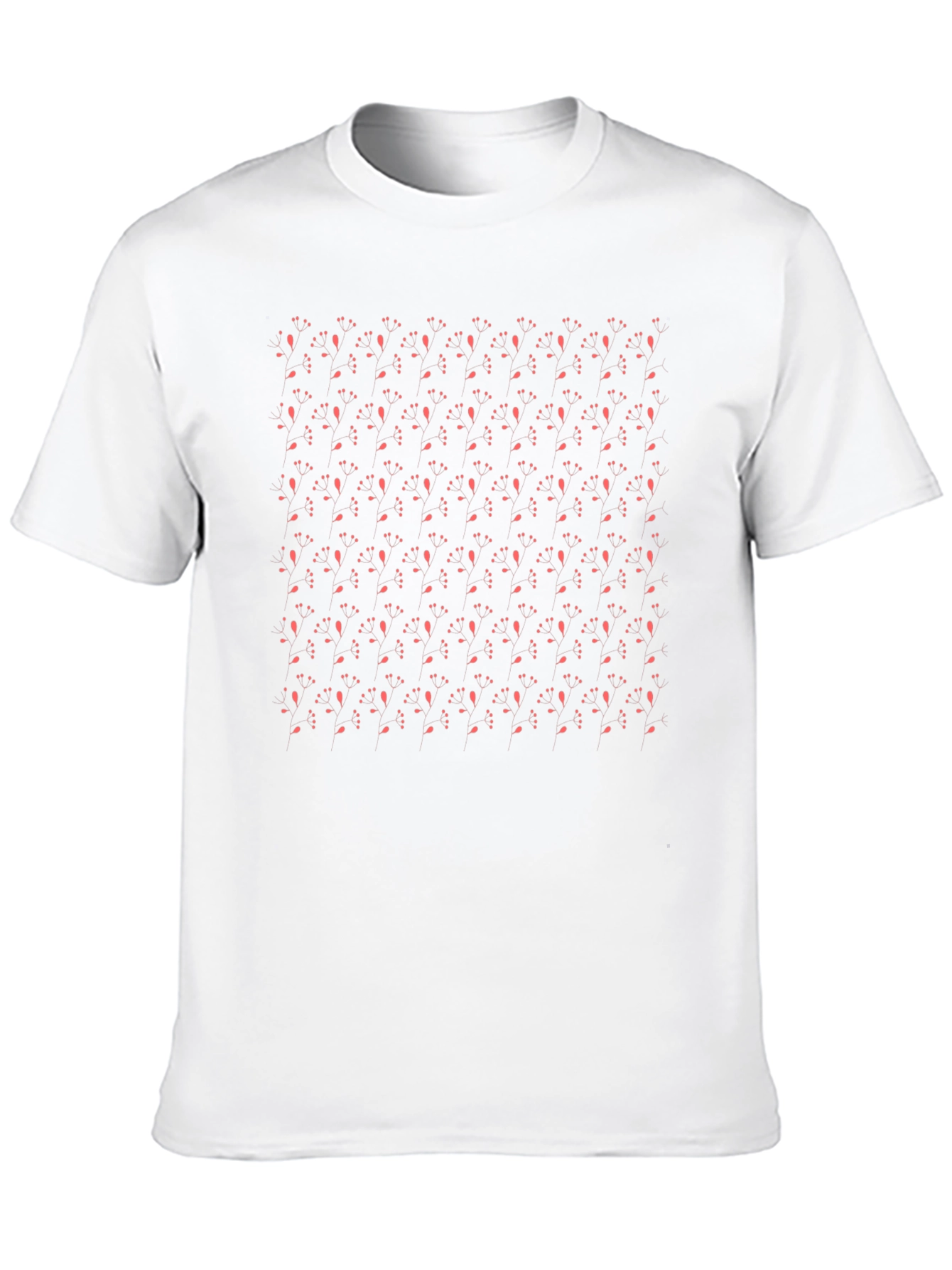 Stylish Patterned Black Tee
