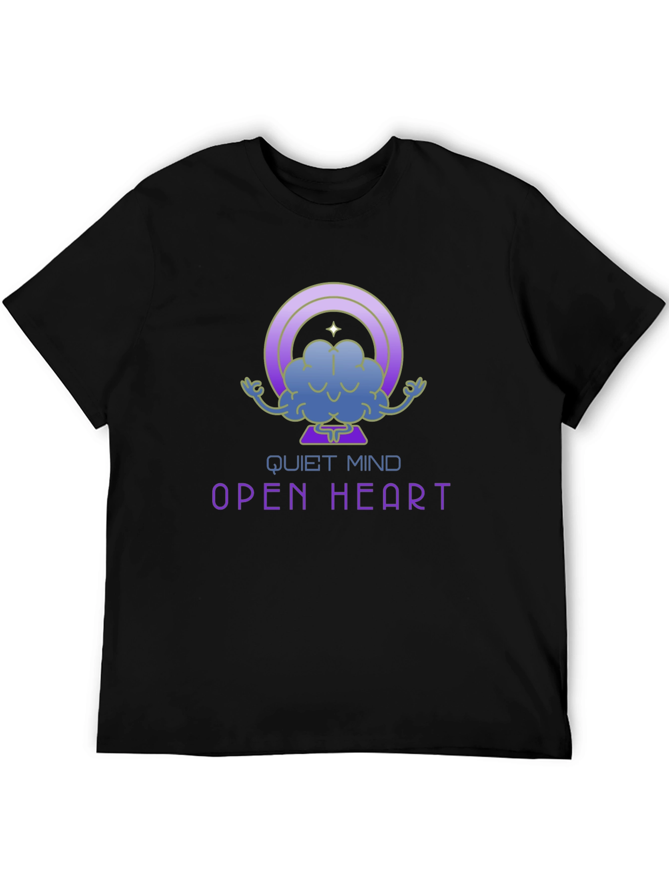 Quiet Mind Open Heart Graphic Tee