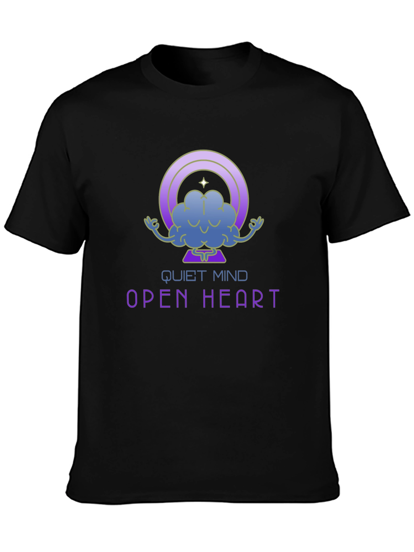 Quiet Mind Open Heart Graphic Tee