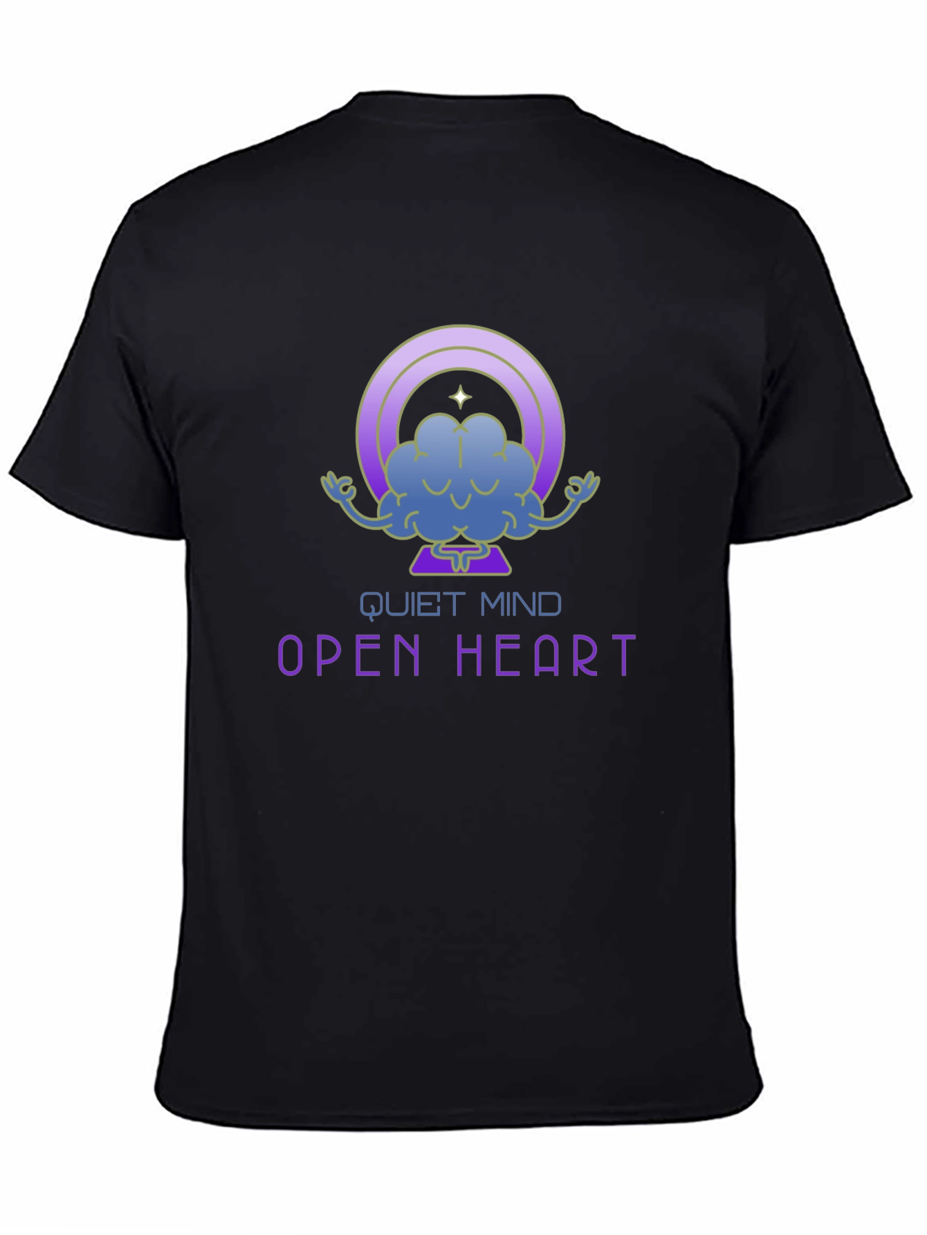 Quiet Mind Open Heart Graphic Tee