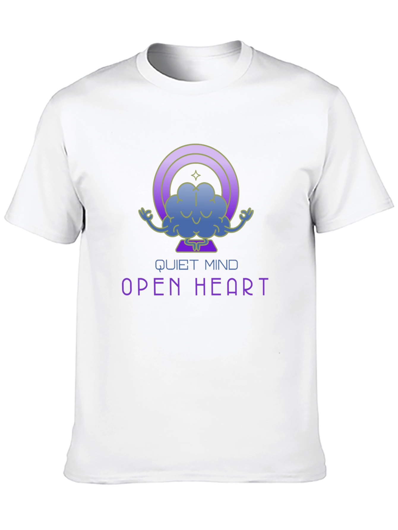 Quiet Mind Open Heart Graphic Tee
