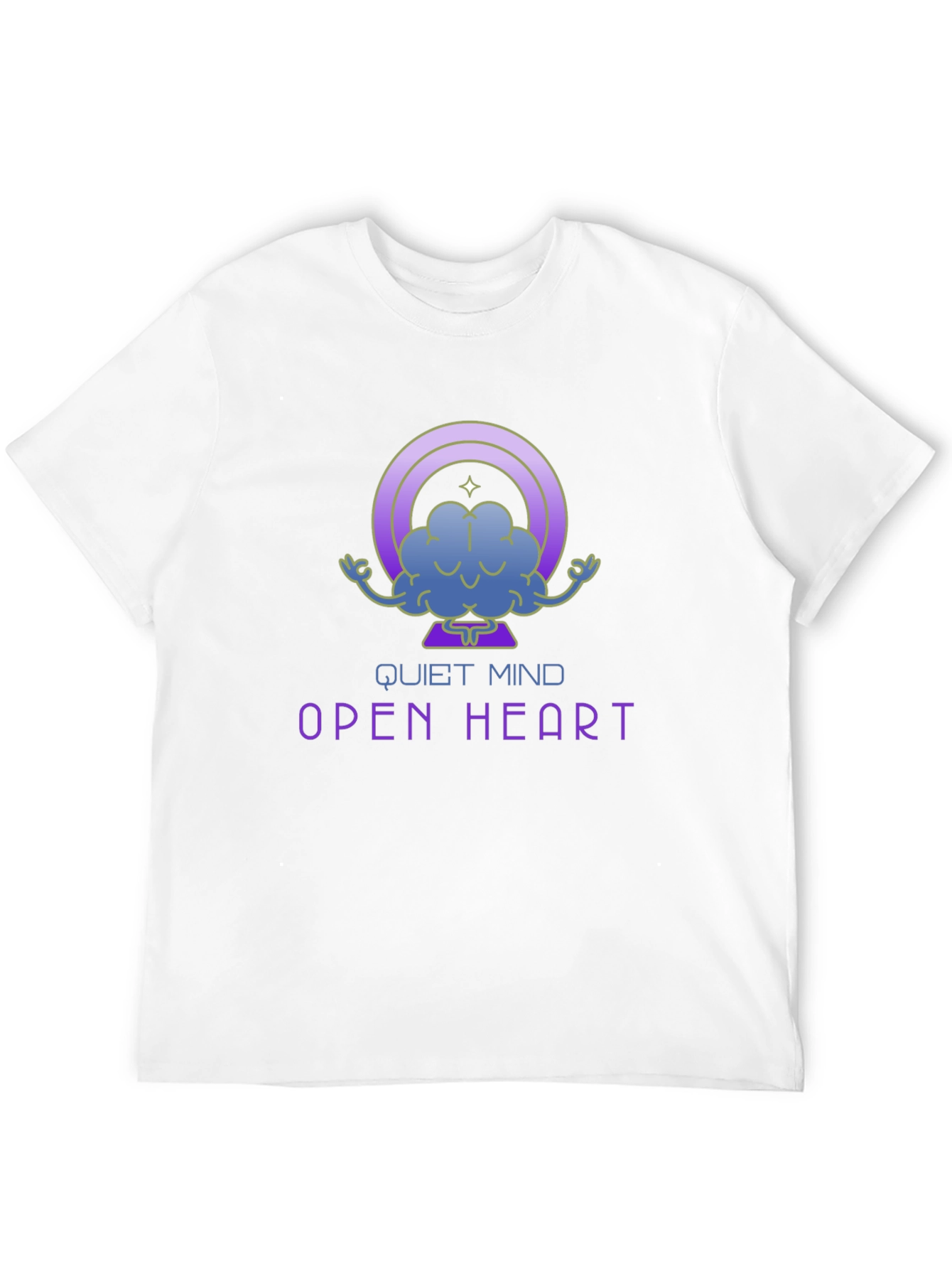 Quiet Mind Open Heart Graphic Tee