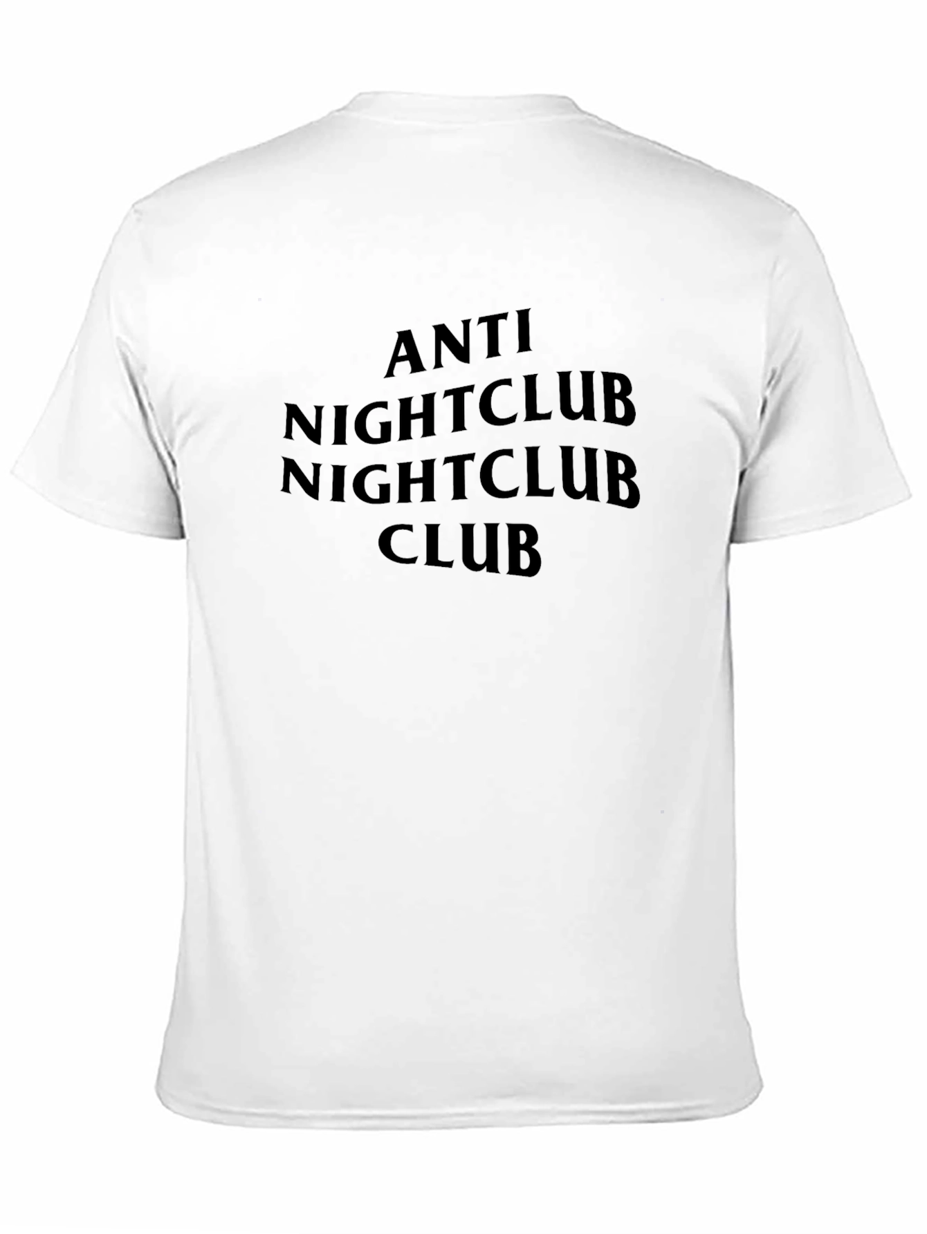 Anti Nightclub T-Shirt: Cool Graphic Tee