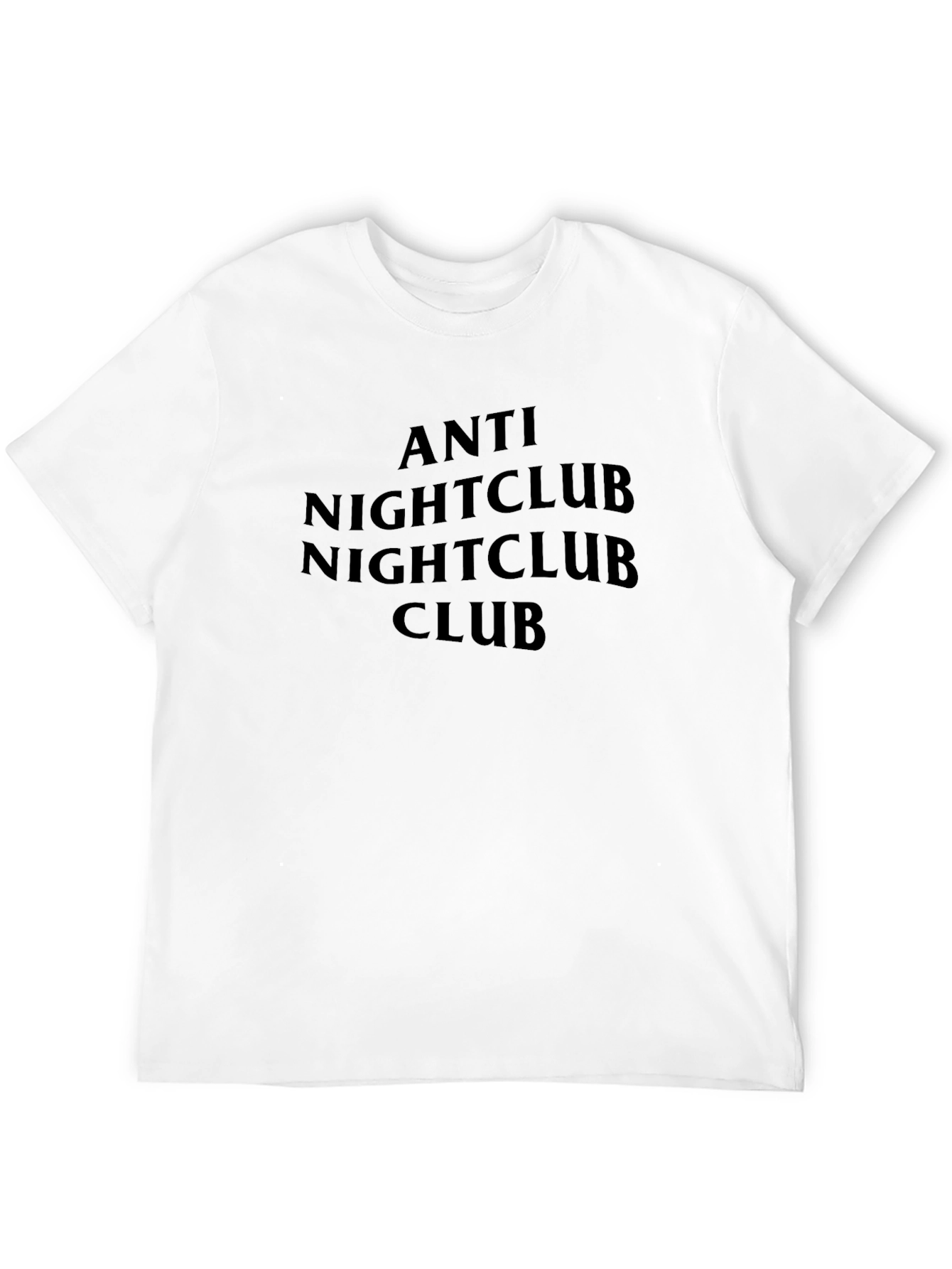 Anti Nightclub T-Shirt: Cool Graphic Tee
