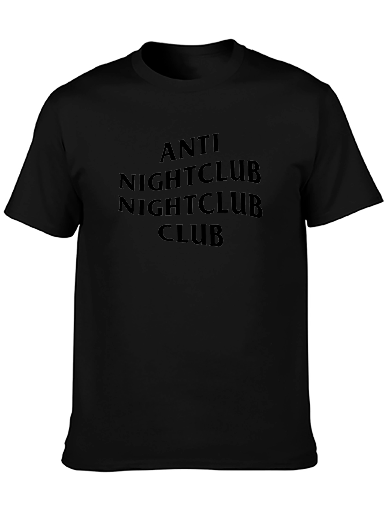 Anti Nightclub T-Shirt: Cool Graphic Tee