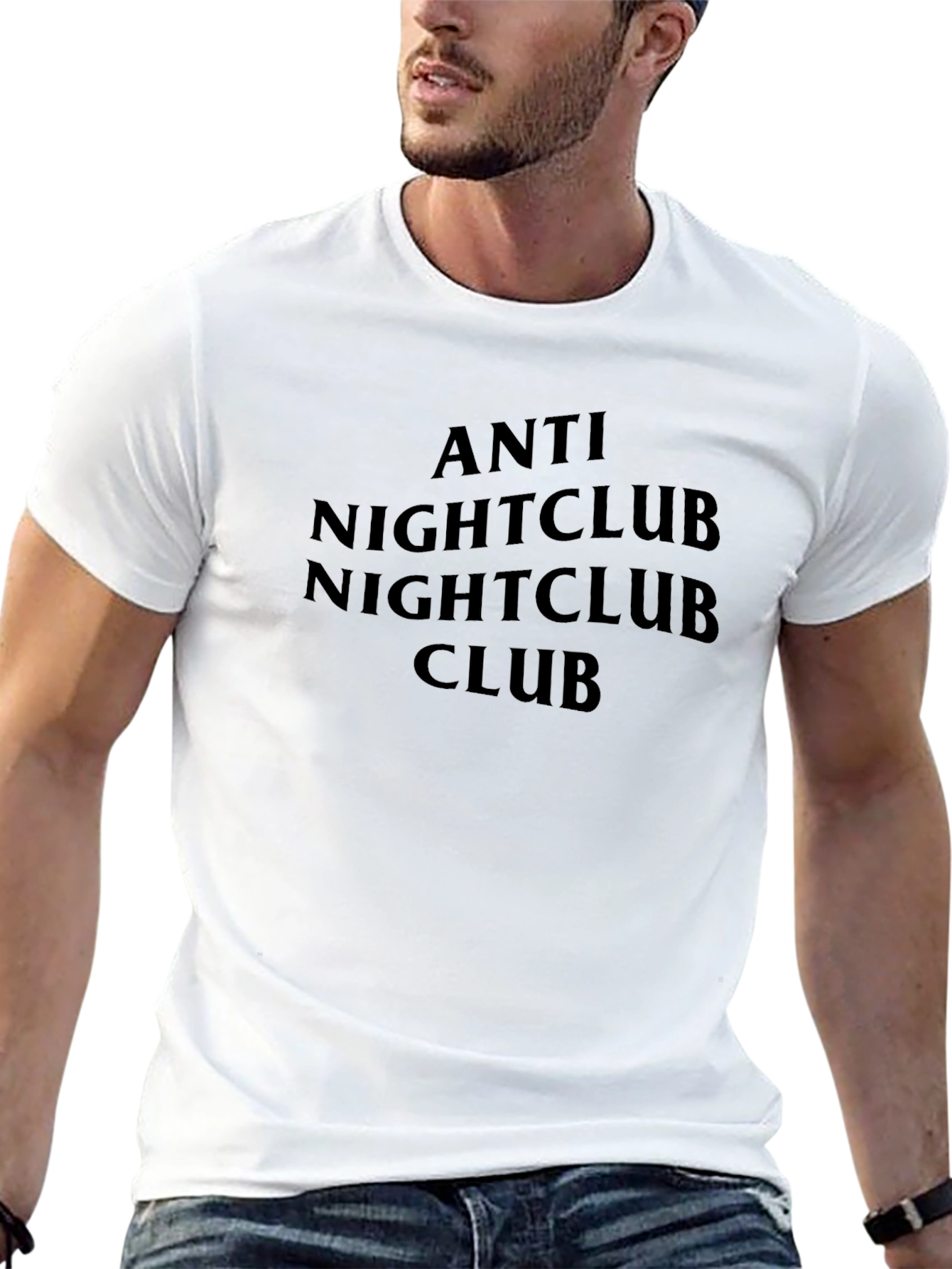 Anti Nightclub T-Shirt: Cool Graphic Tee