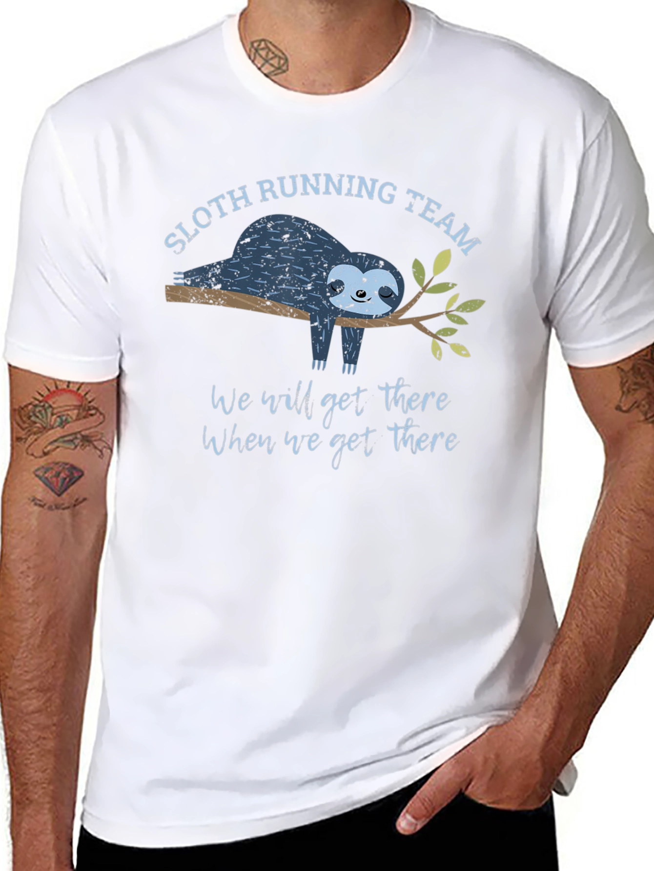 Sloth Running Team T-Shirt